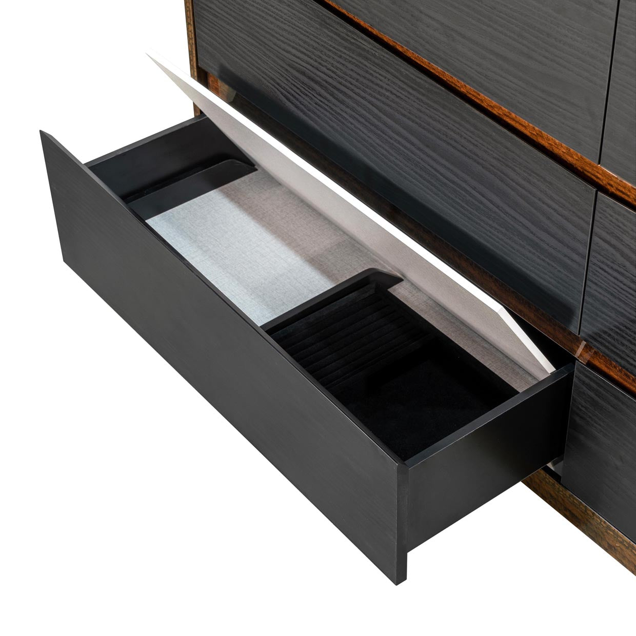 Kayner Charcoal Dresser - Ornate Home