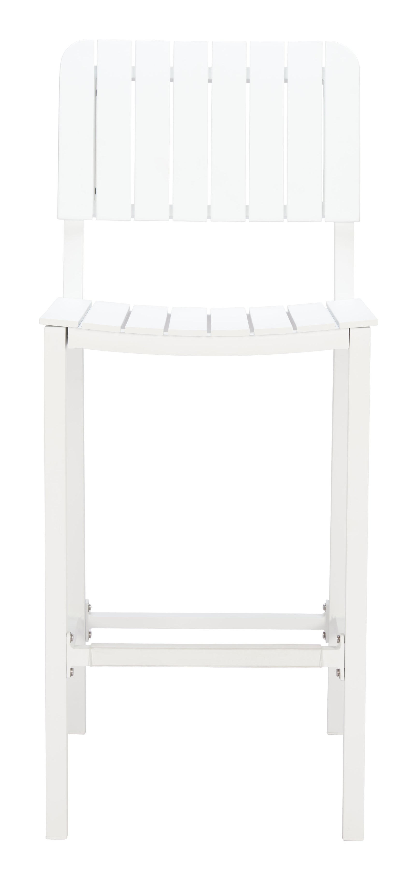 Kayu White Barstool - Ornate Home