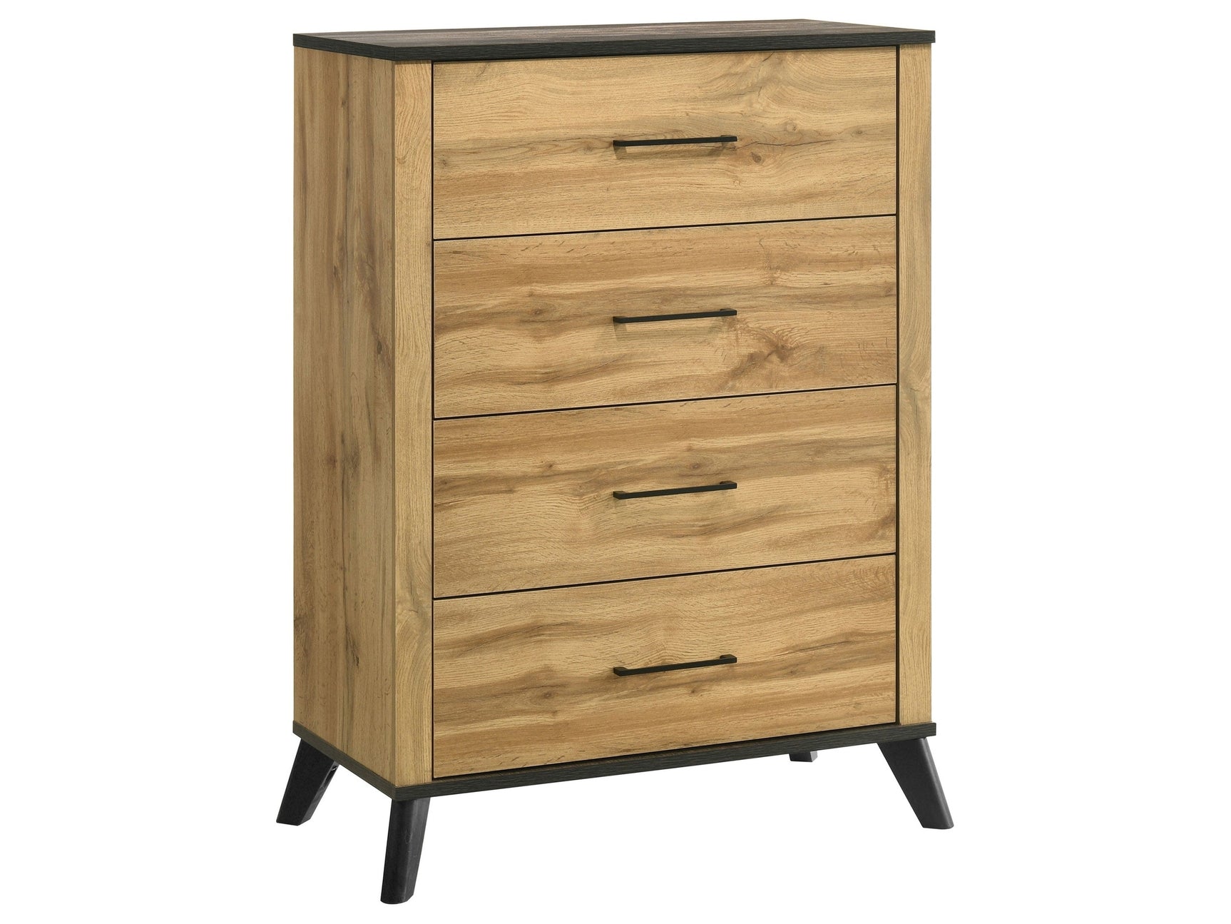 Kaywood Weathered Brown / Natural Pine Chest - Ornate Home