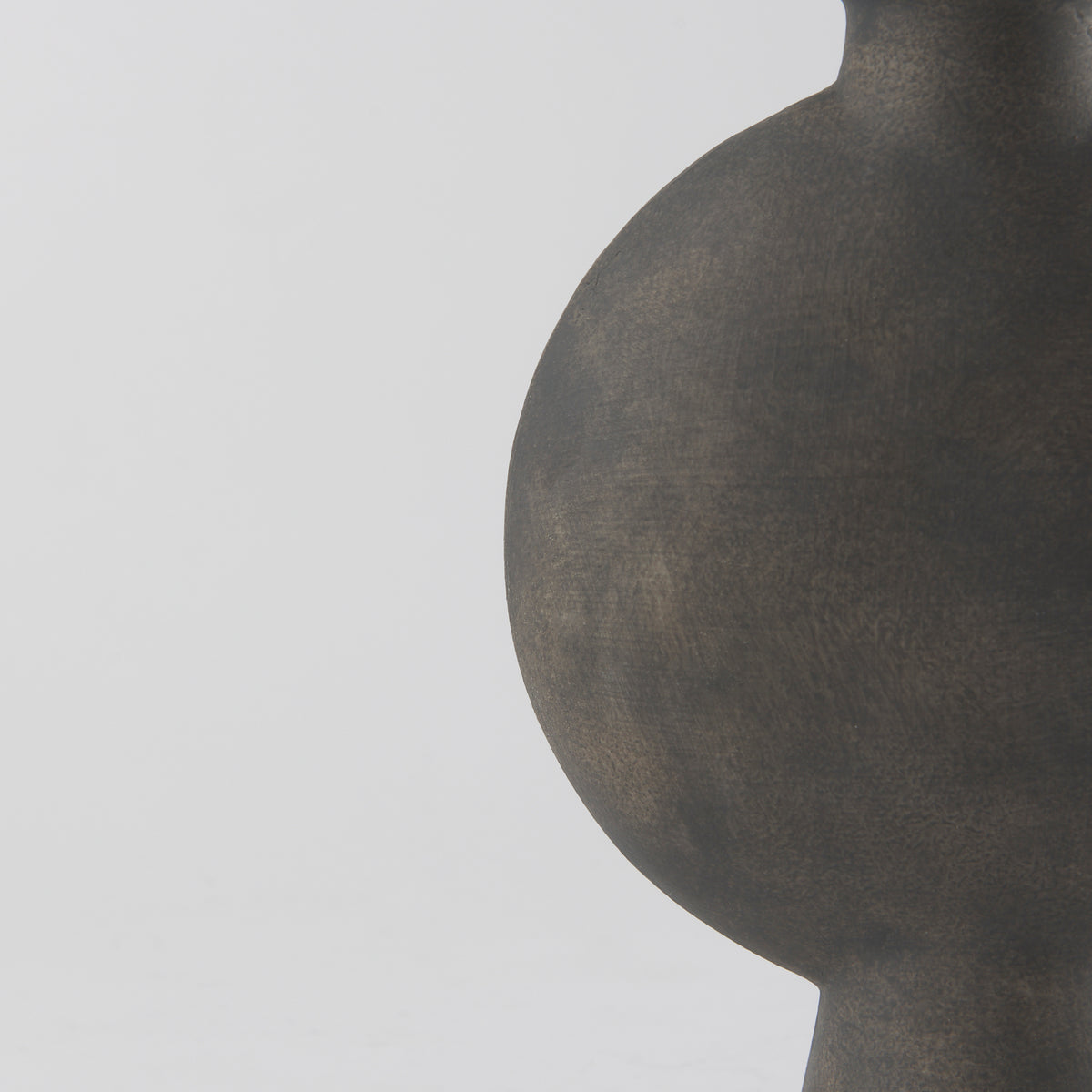 Kaz Brown 11.2"H Earthy Ceramic Vase - Ornate Home