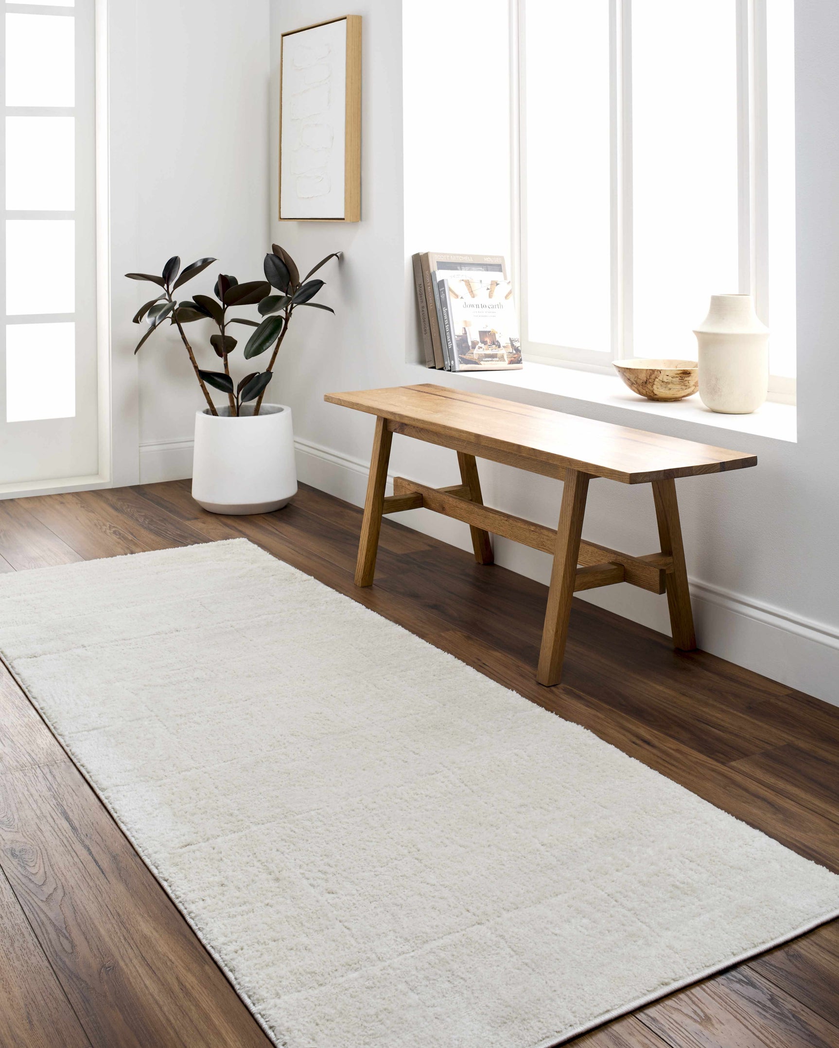 Keanu Ivory Area Rug - Ornate Home