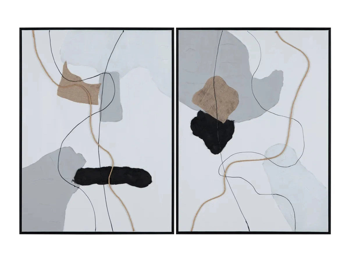 Kearney Grey/Black Canvas