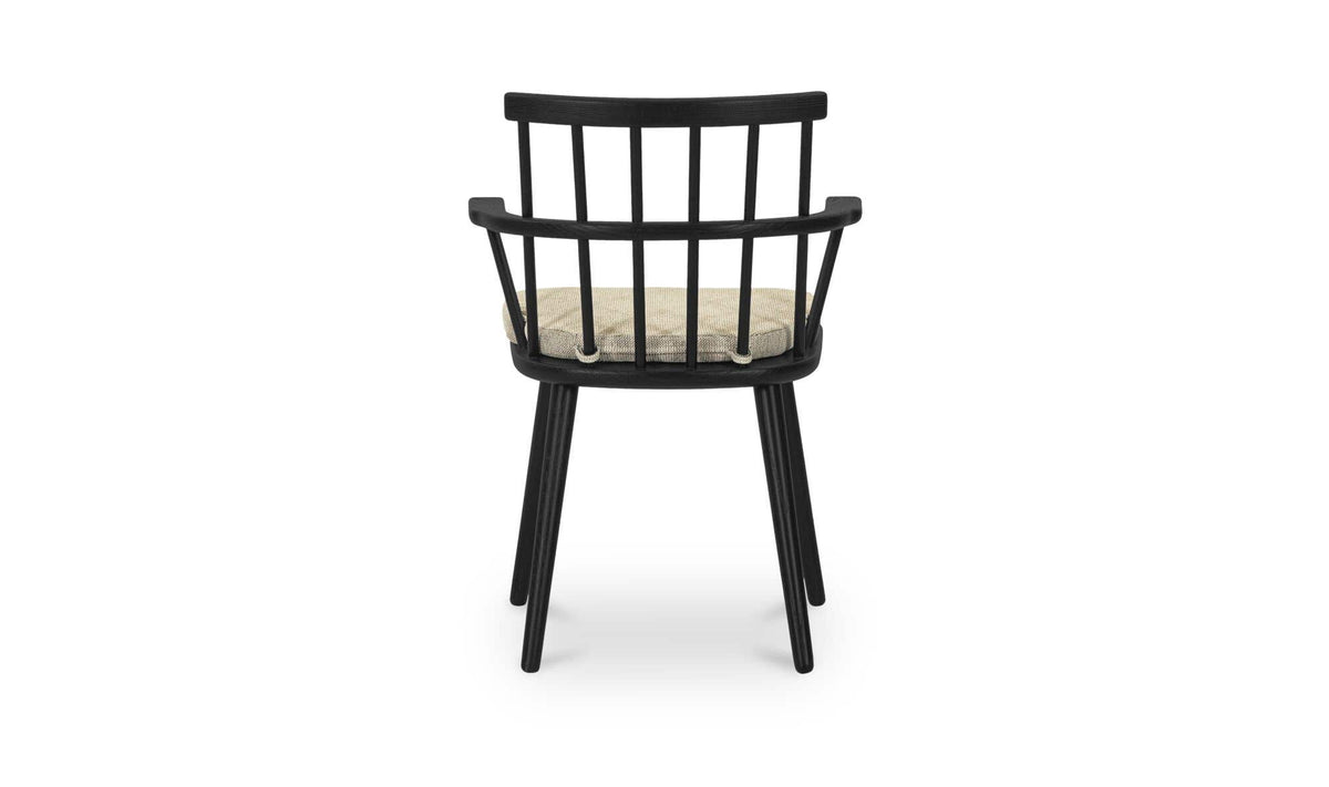 Keaton Black Dining Chair (Set of 2) - Ornate Home