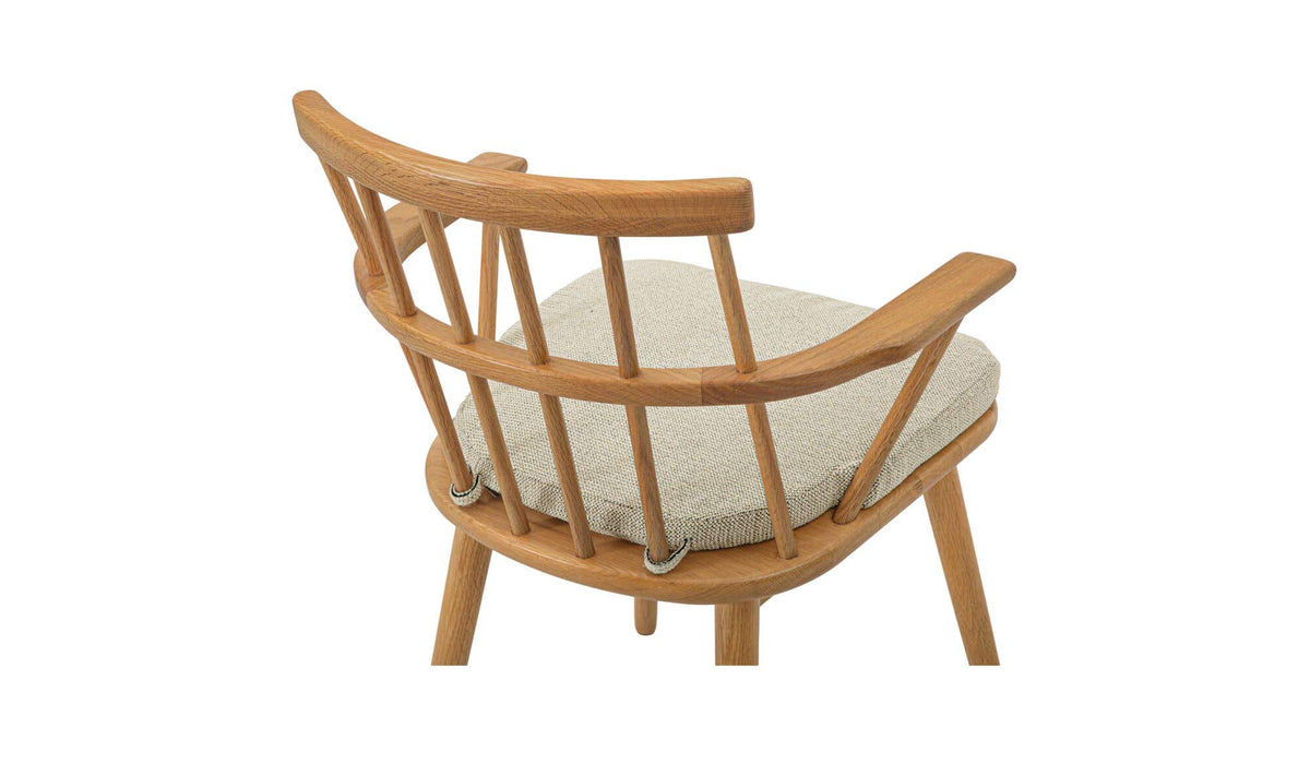 Keaton Natural Dining Chair (Set of 2) - Ornate Home