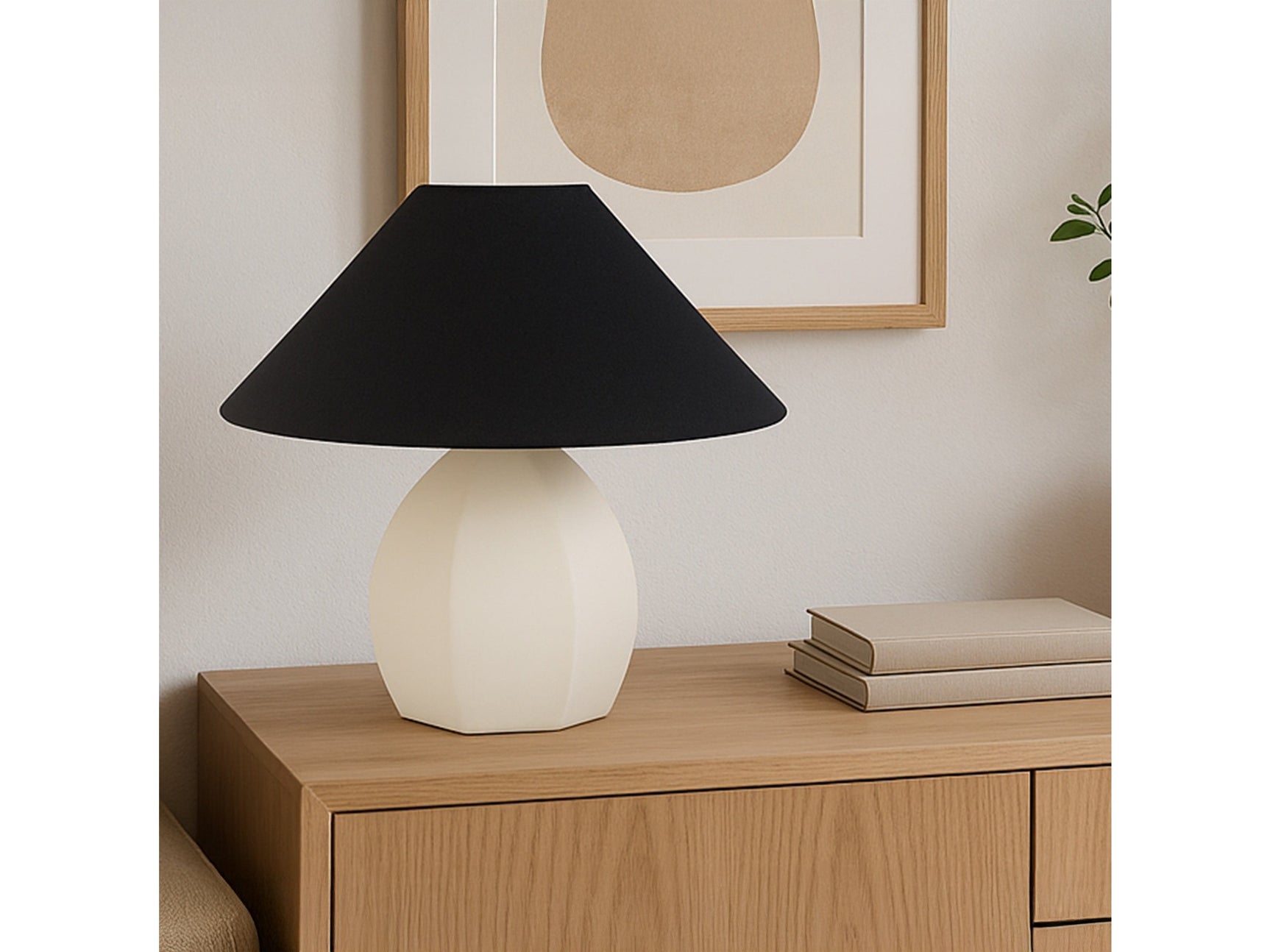 Keeley White Table Lamp - Ornate Home