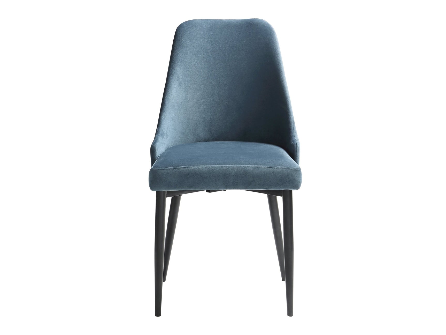 Keene Blue Velvet Side Chair (Set of 2) - Ornate Home