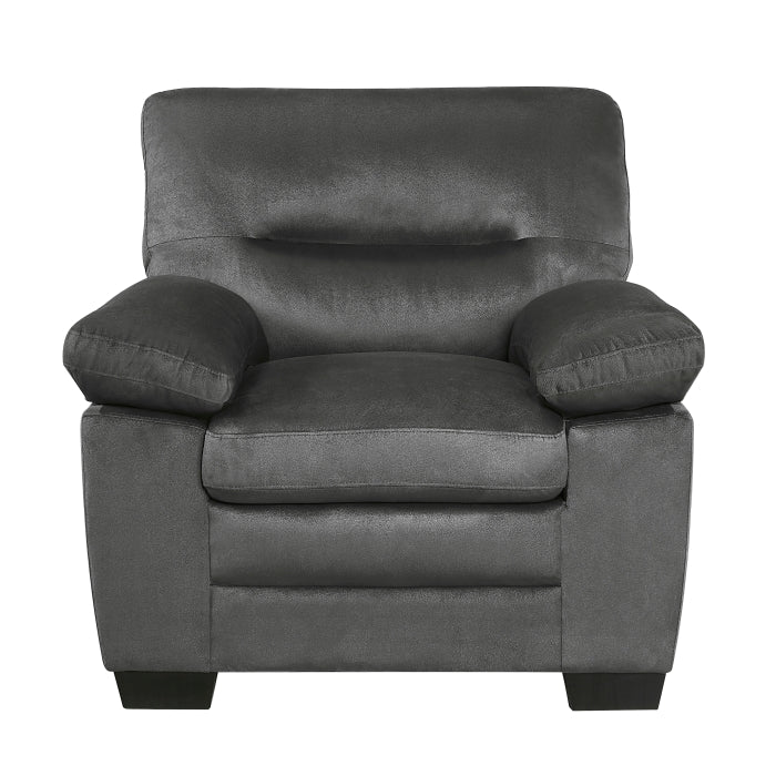 Keighly Dark Gray Chair - Ornate Home