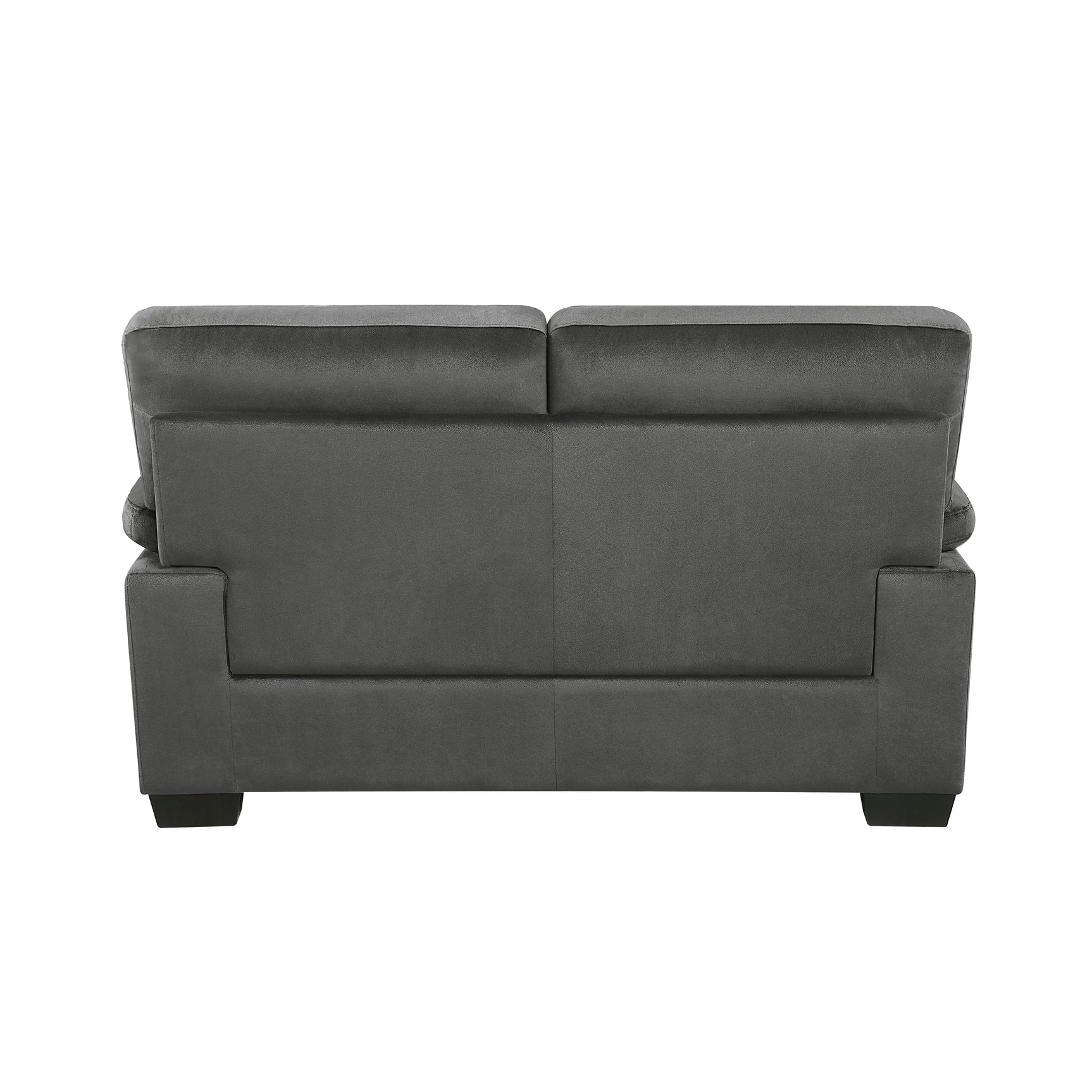 Keighly Dark Gray Loveseat - Ornate Home
