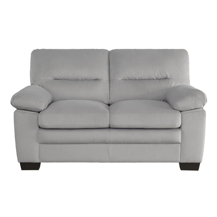 Keighly Gray Loveseat - Ornate Home