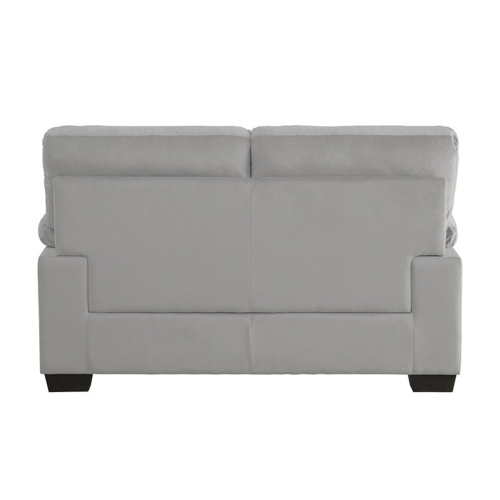 Keighly Gray Loveseat - Ornate Home