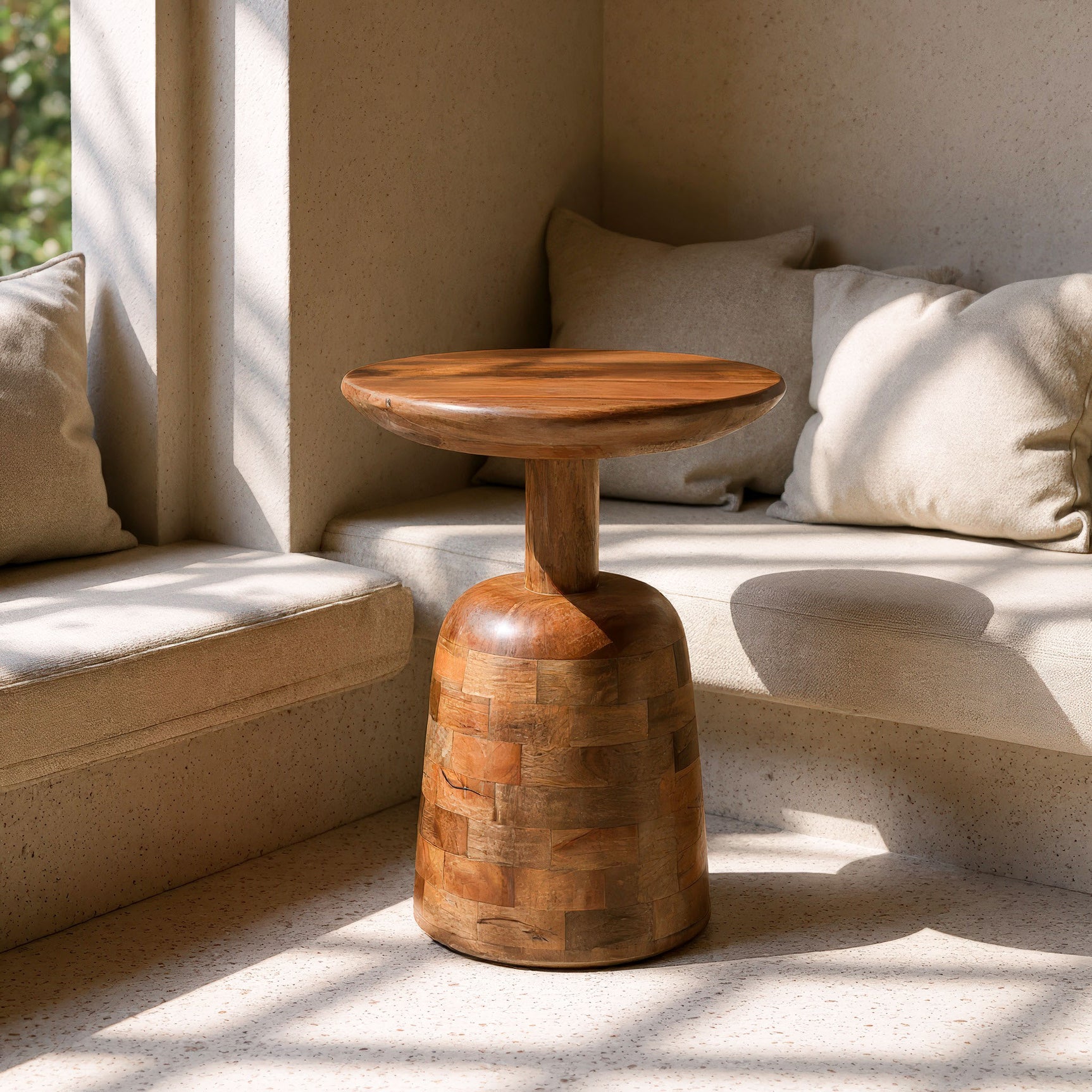 Kelk Walnut Side Table