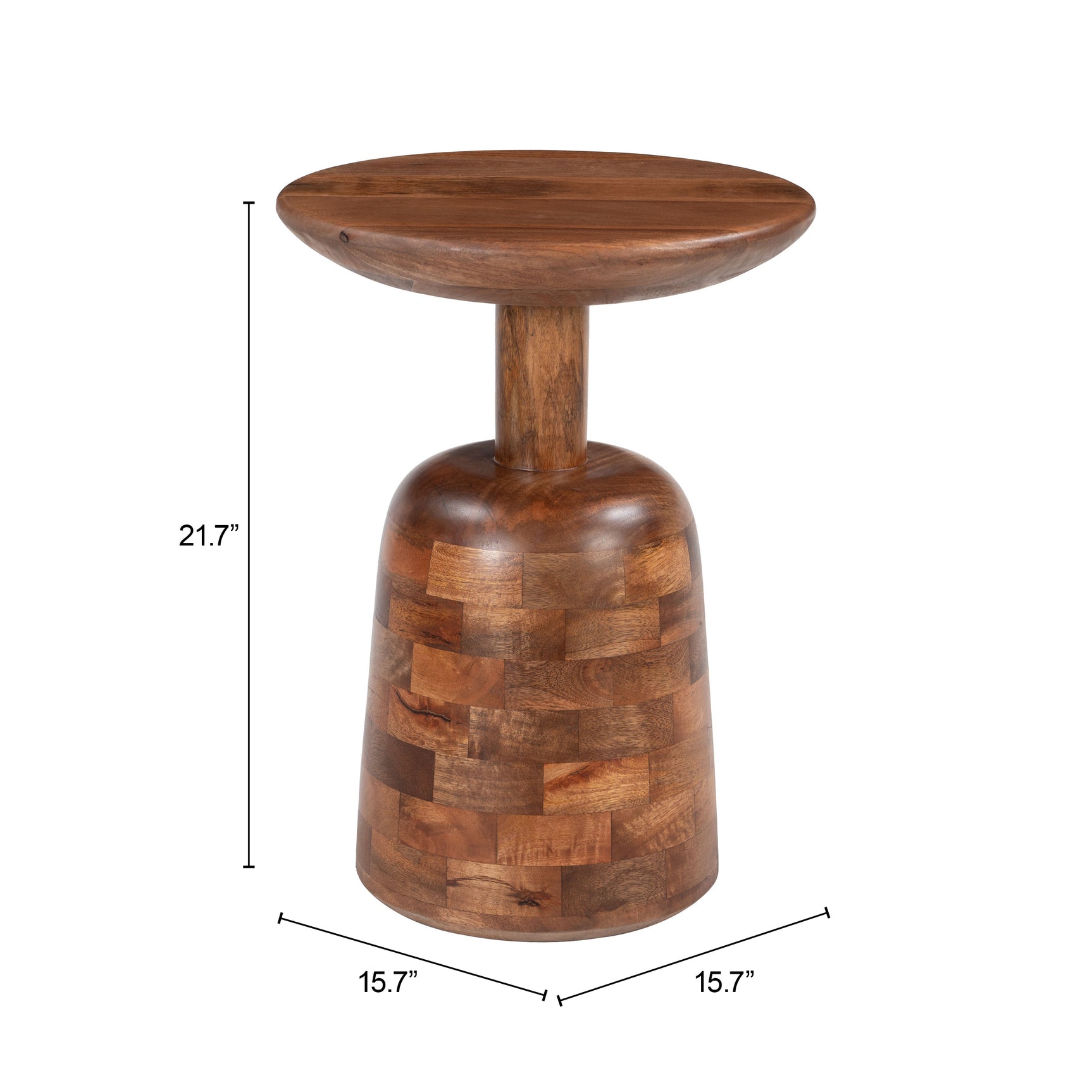 Kelk Walnut Side Table