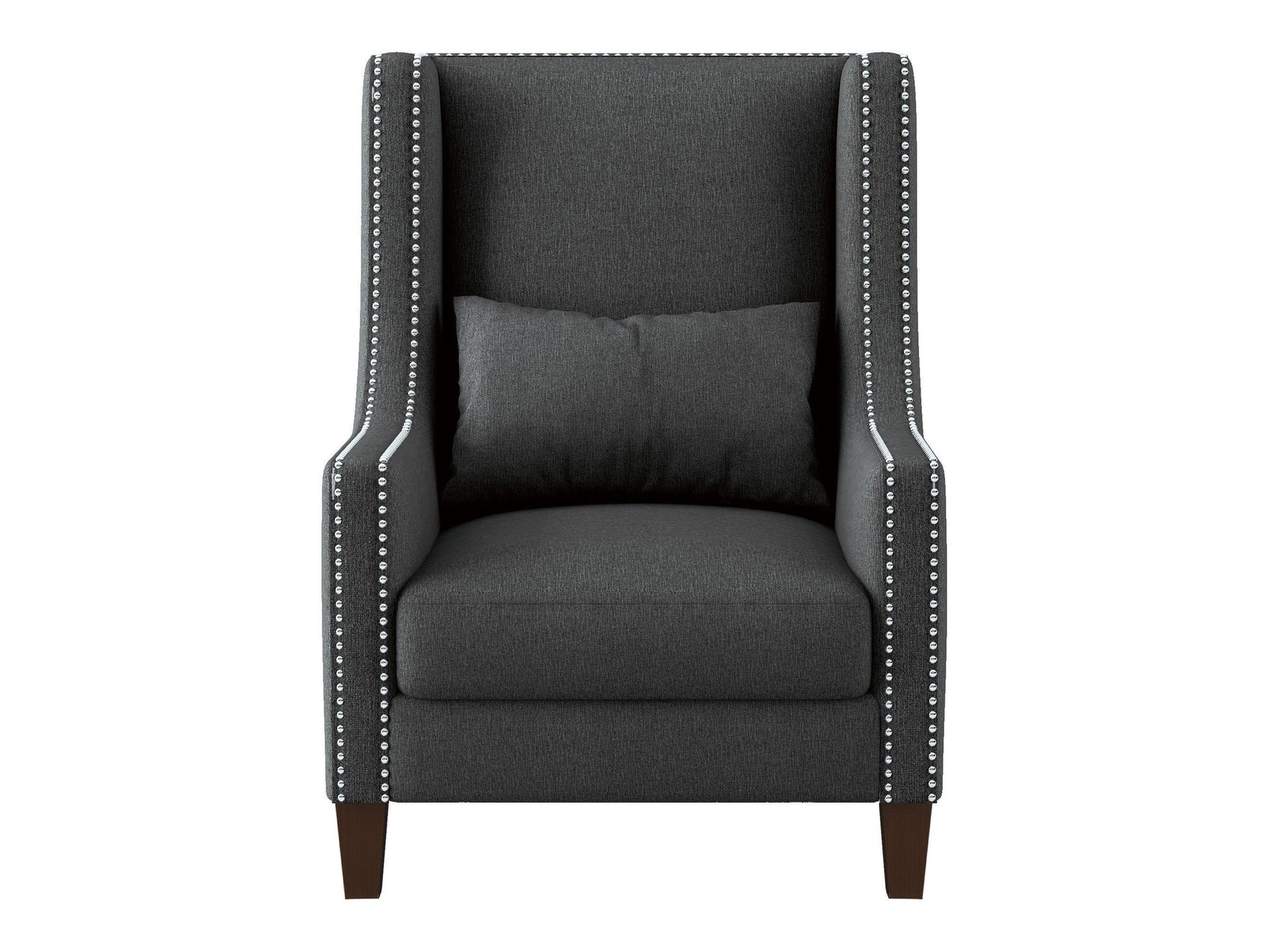 Keller Dark Gray Accent Chair - Ornate Home