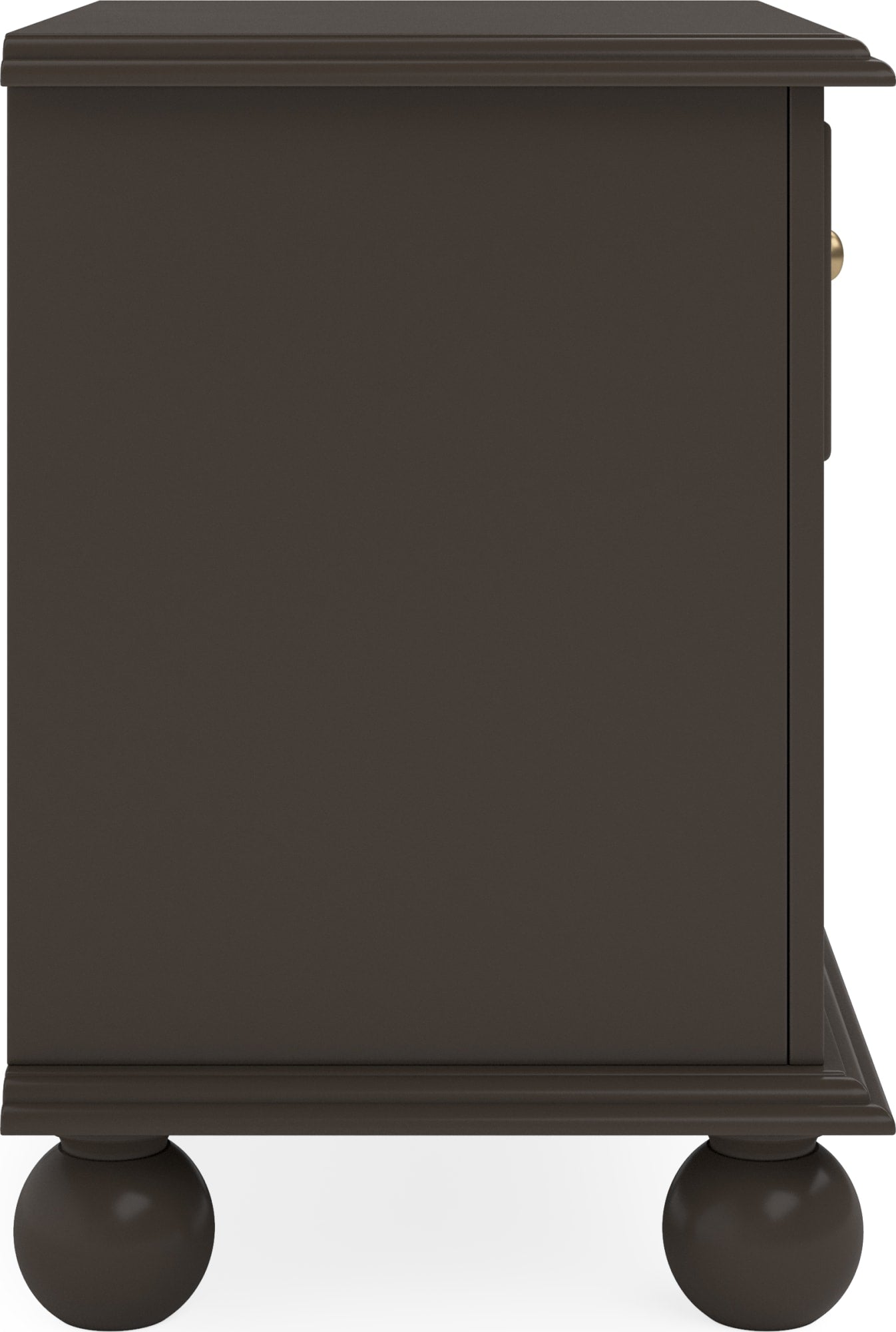 Kellie Bourbon 1-Drawer Nightstand - Ornate Home