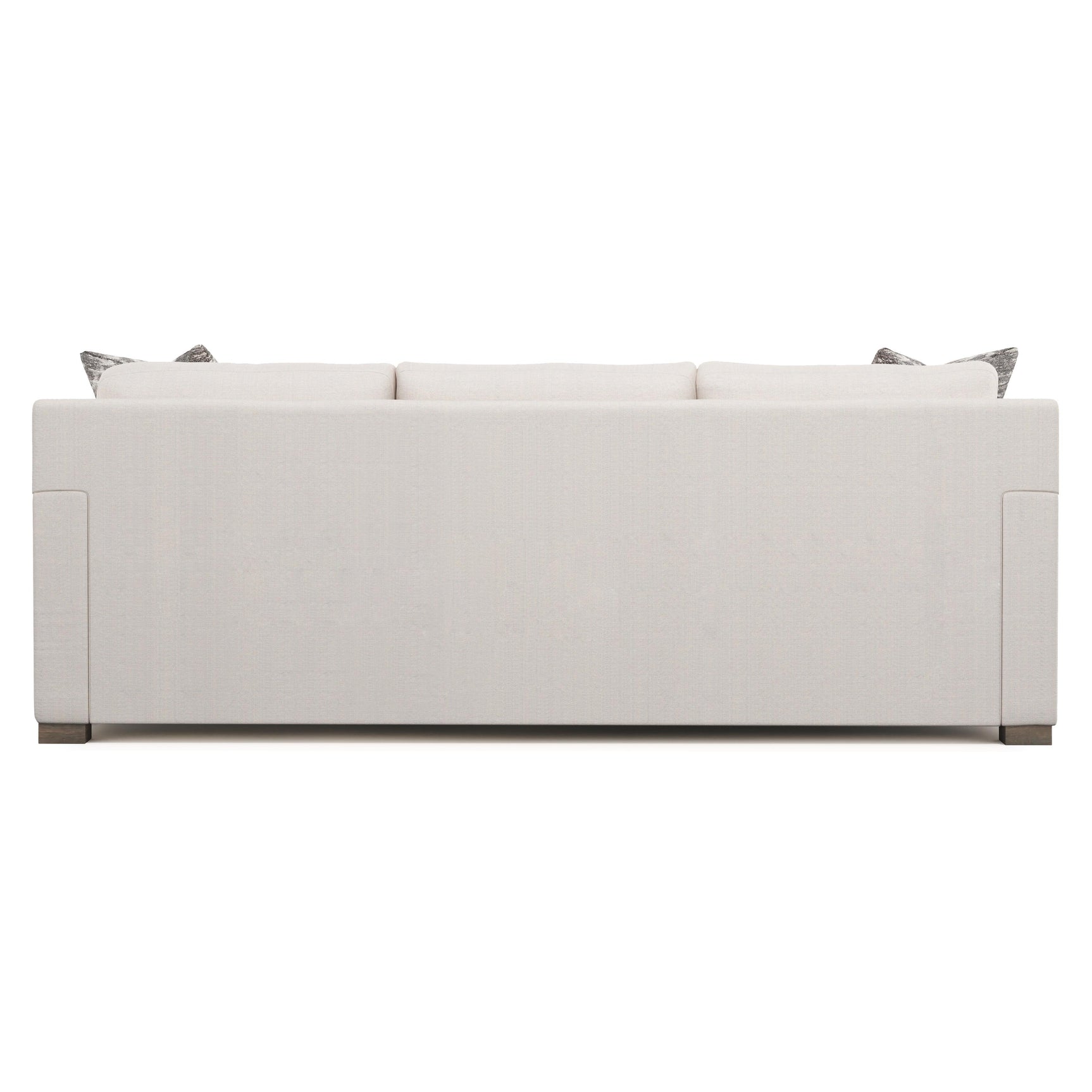 Kelsey White/Cream Fabric Sofa - Ornate Home