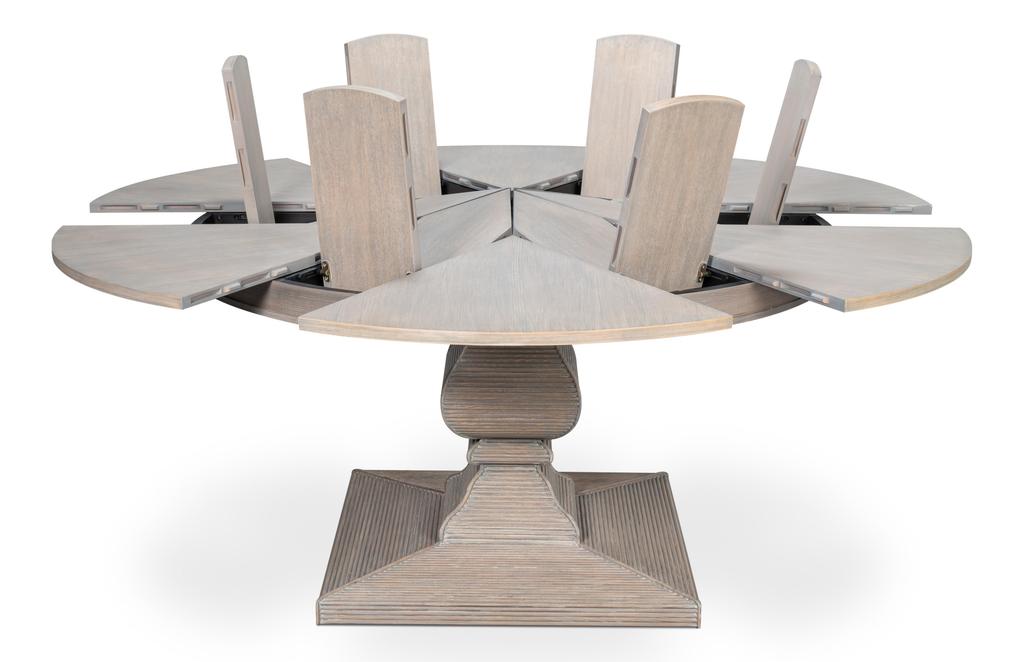 Kelso Jupe Grey Dining Table - Ornate Home