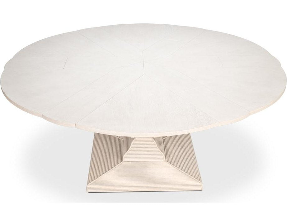 Kelso Jupe White Dining Table - Ornate Home
