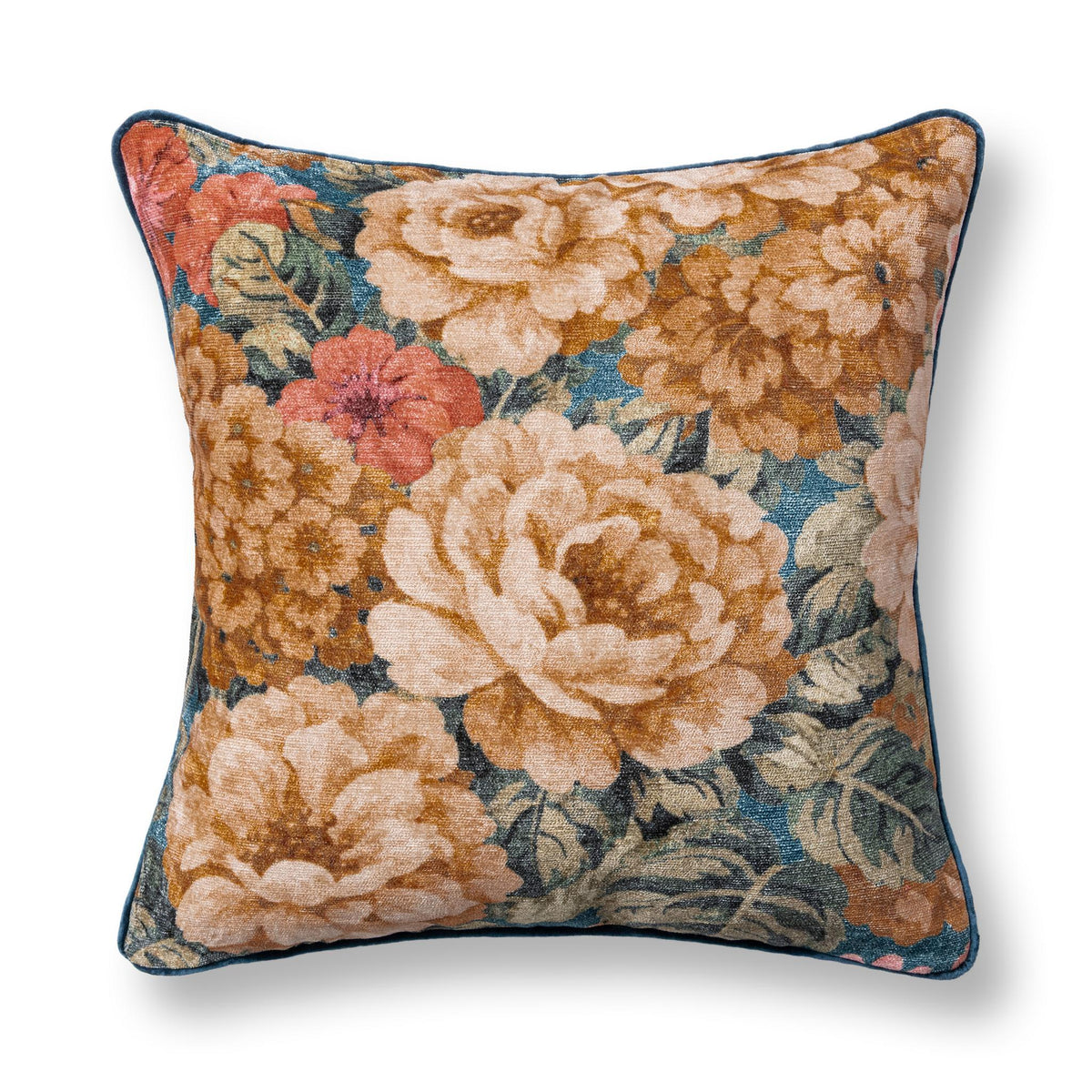 Kendall Blue Multi 20"x20" Throw Pillow (Set of 2)
