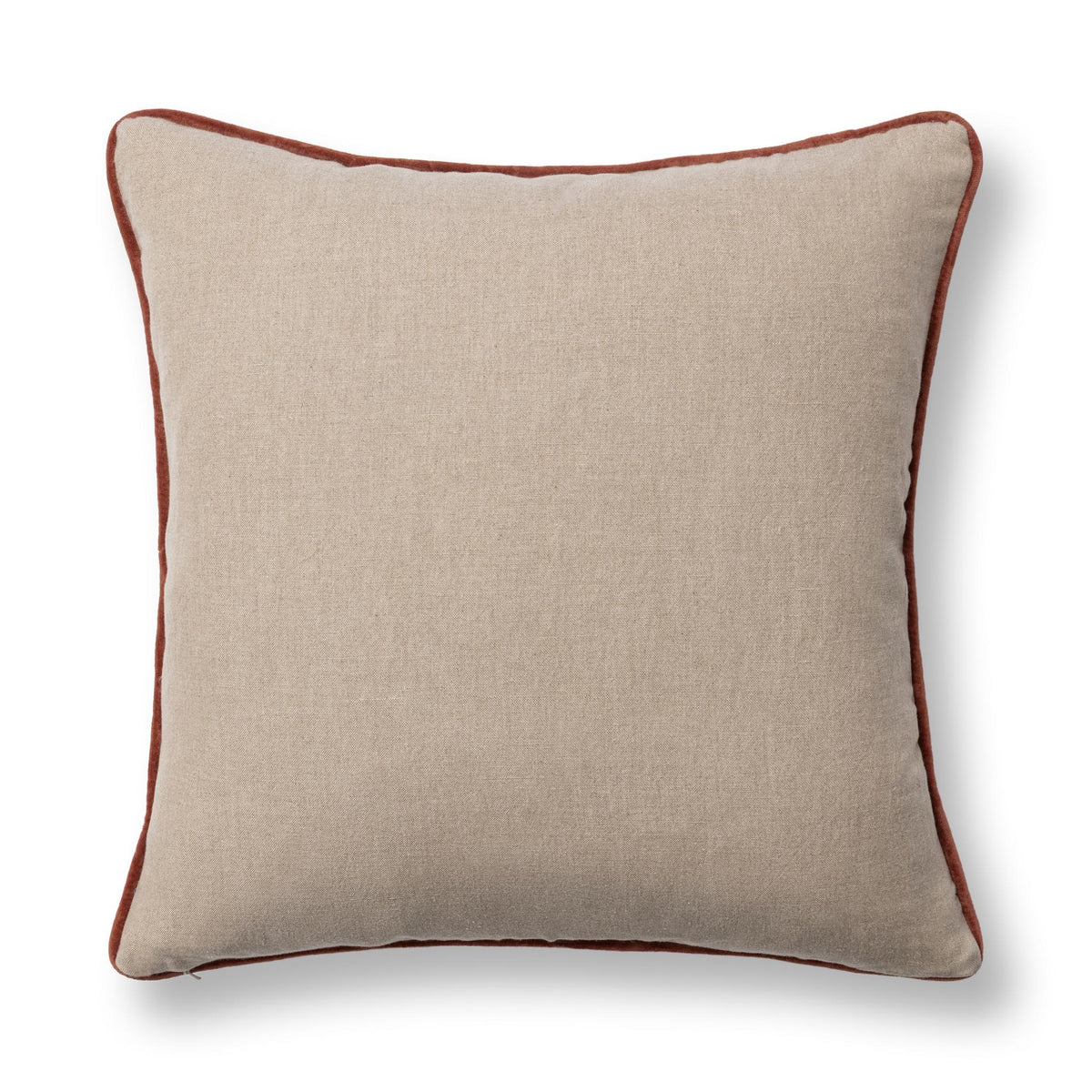 Kendall Burnished Sienna 20"x20" Throw Pillow (Set of 2)