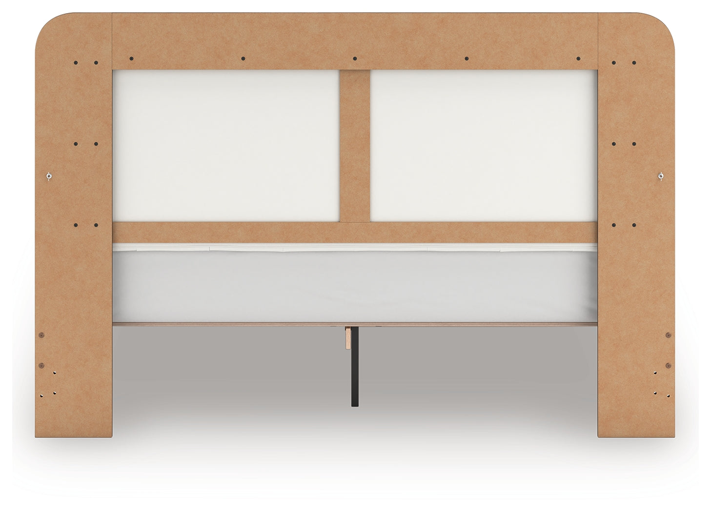Kendanport Brown/White King Platform Bed, Dresser, Mirror and Nightstand (Online Special Price) - Ornate Home