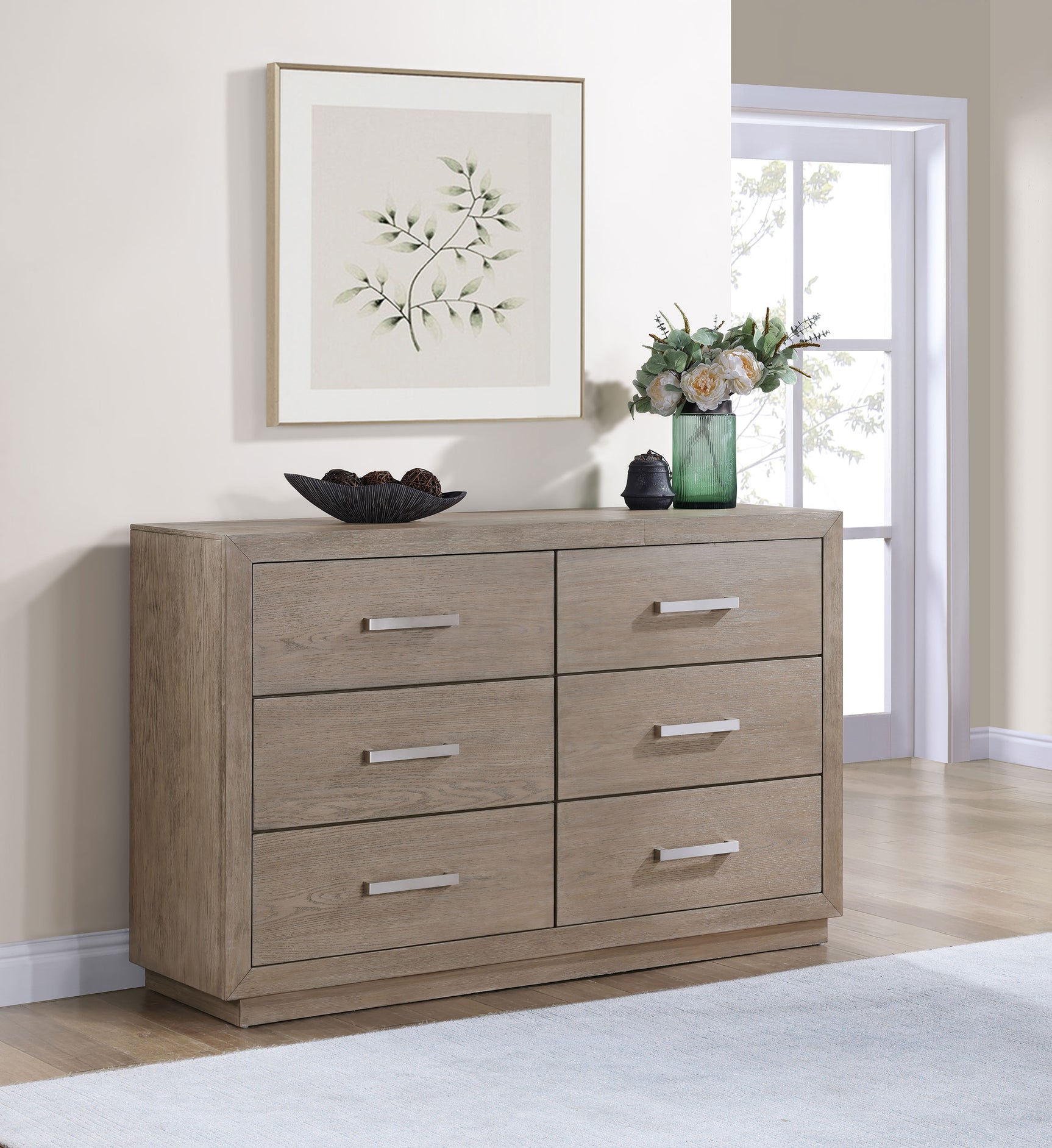 Kenora Barley Brown Dresser - Ornate Home