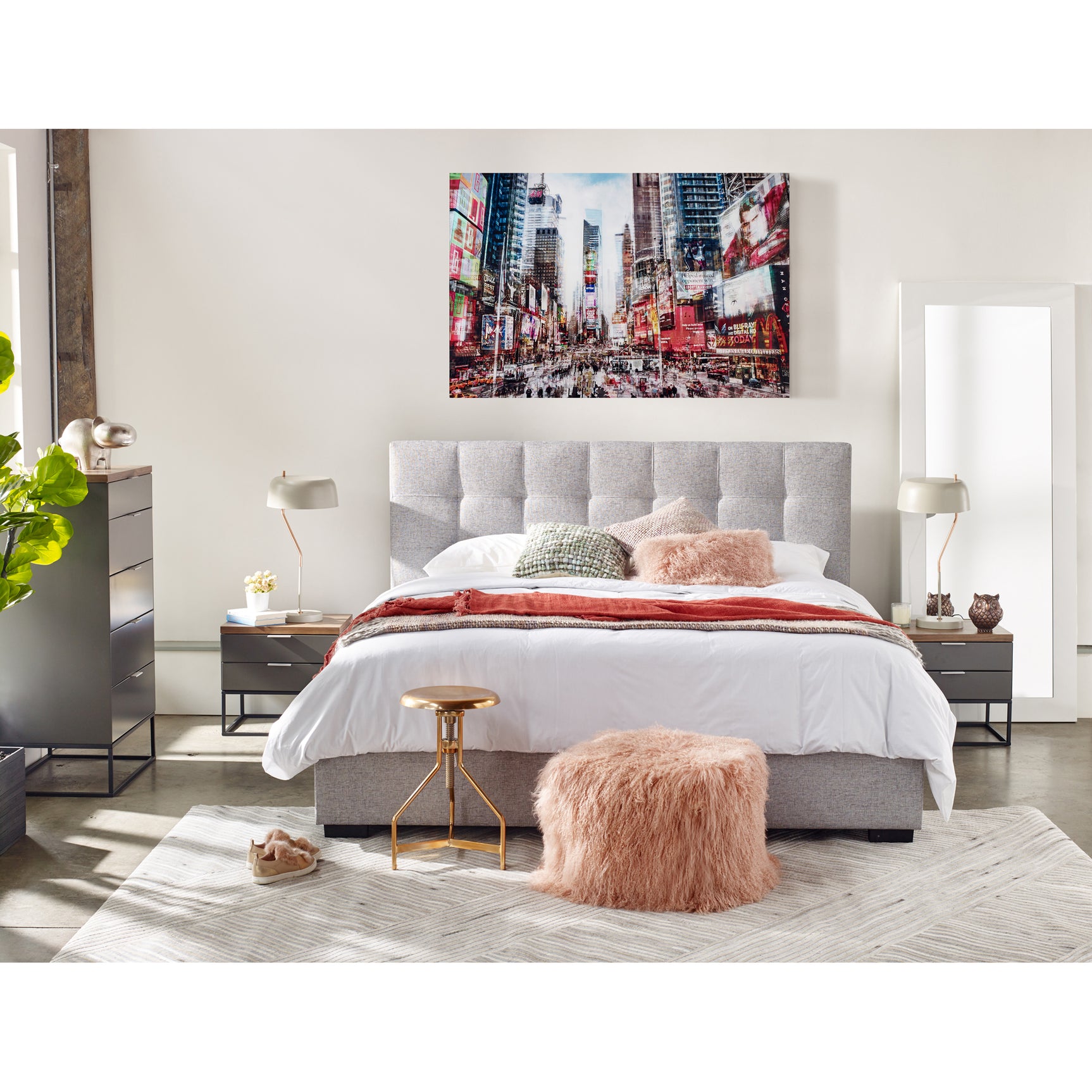 Kensington White Large Mirror - Ornate Home