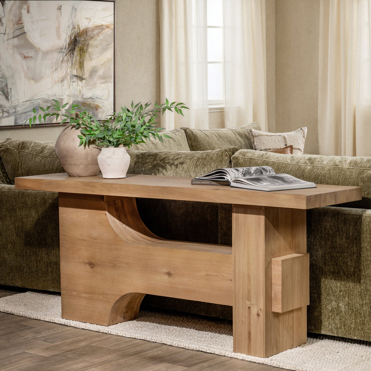Kent Coastal Haven 76" Rectangular Console Table