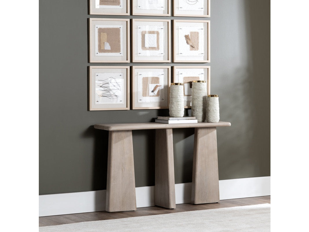 Kenwood Tan/White Console Table - Ornate Home