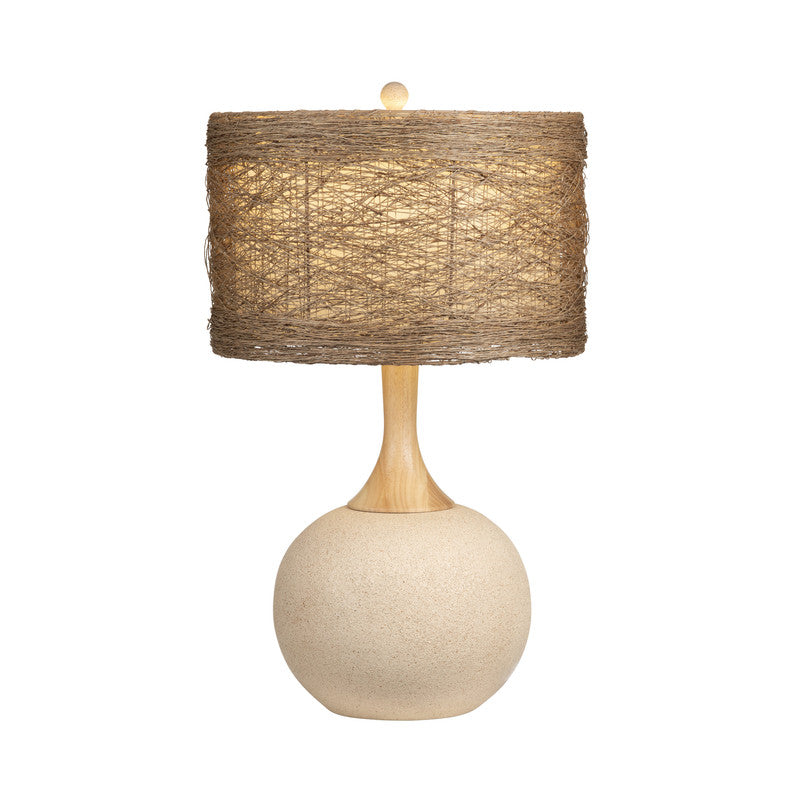 Kenya Tan/Brown Table Lamp - Ornate Home