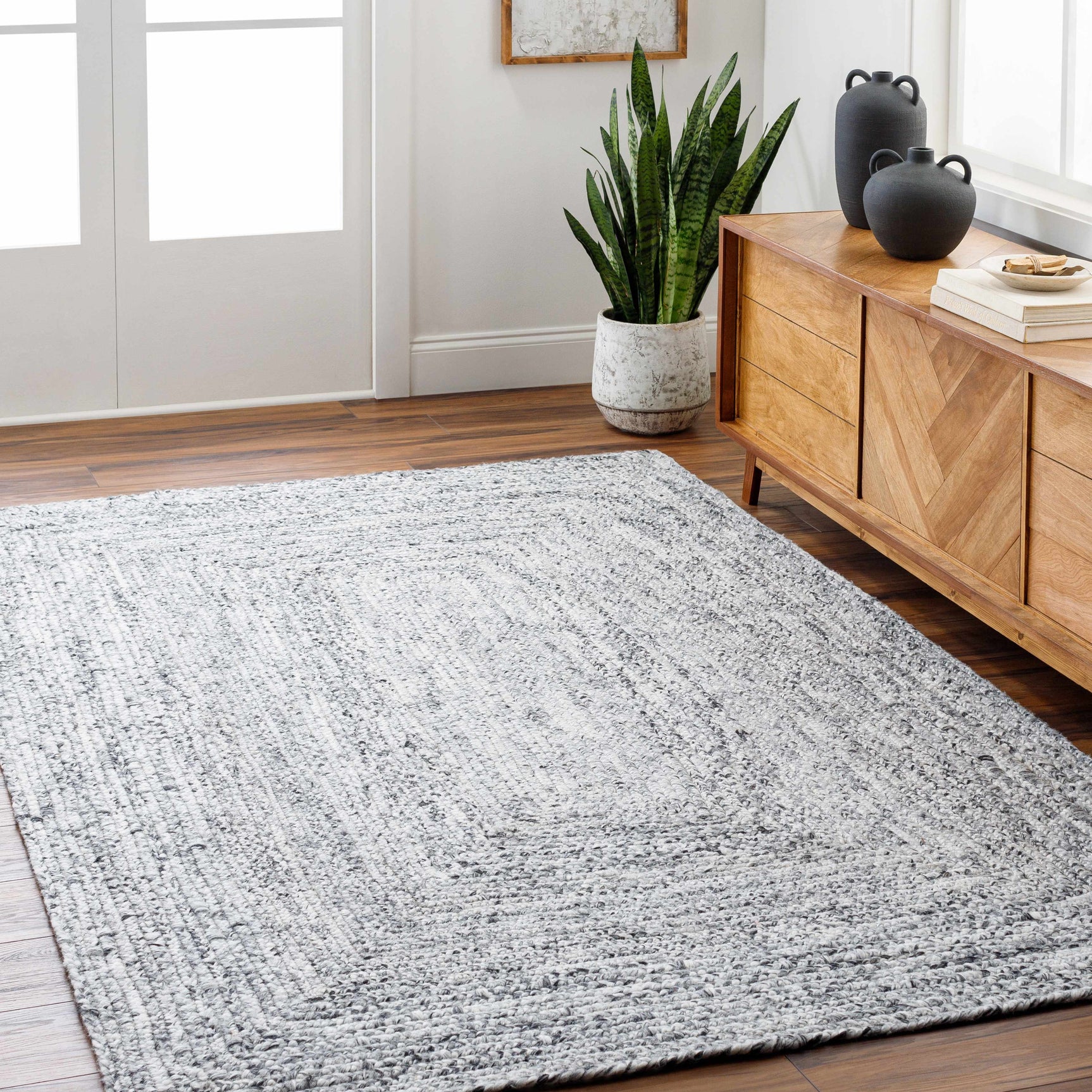 Kenyi Natural Gray Area Rug - Clearance - Ornate Home