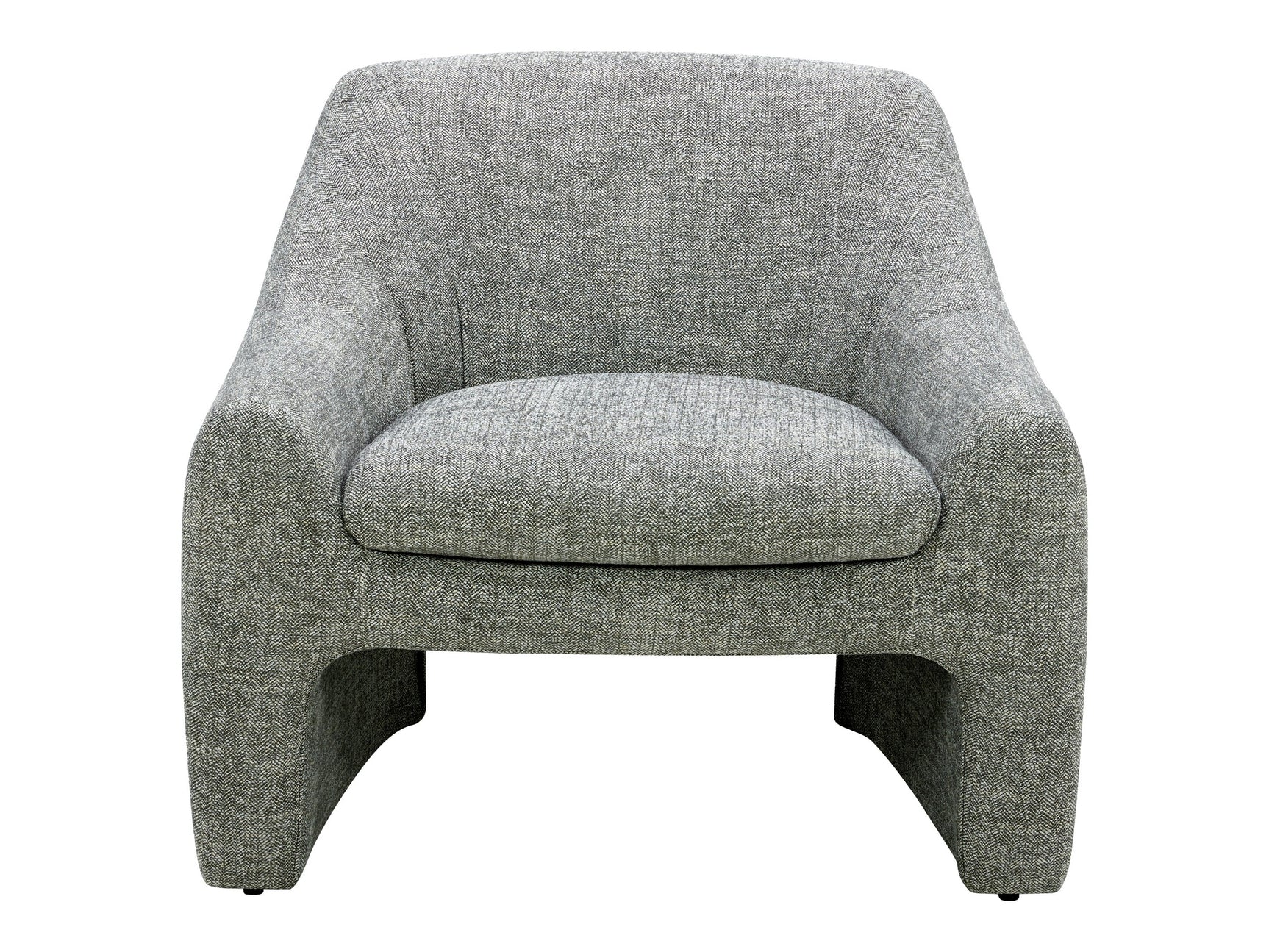 Kenzie Slated Moss Accent Chair - Ornate Home