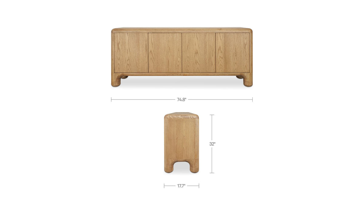 Kenzo Natural Sideboard - Ornate Home