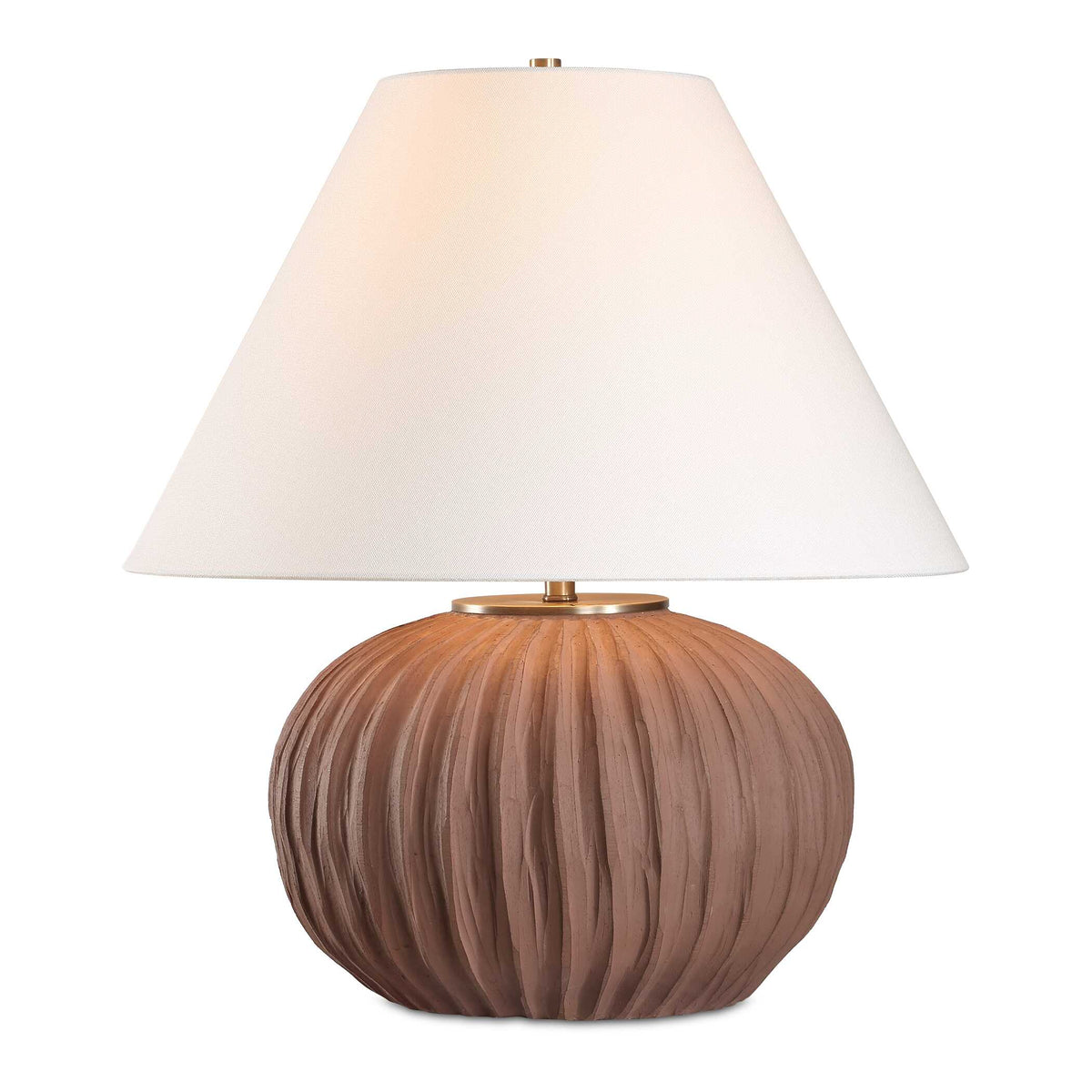 Keoghan Terracotta Table Lamp - Ornate Home
