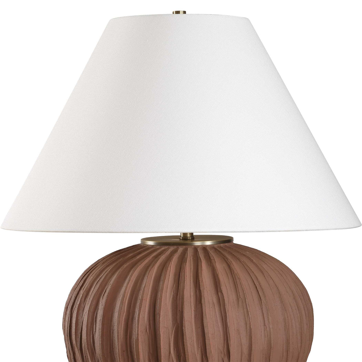 Keoghan Terracotta Table Lamp - Ornate Home