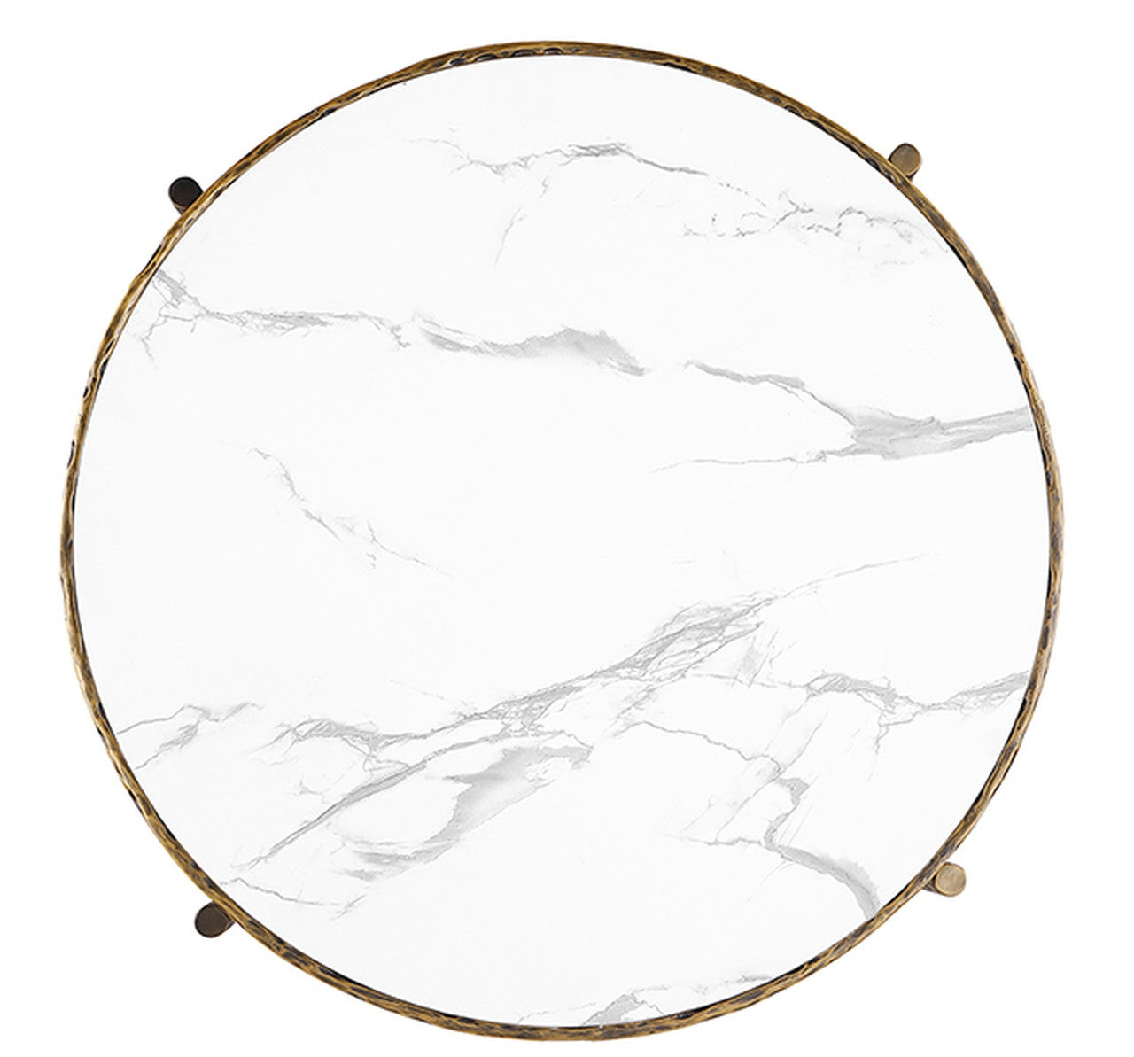 Kerna Matte Gold Coffee Table