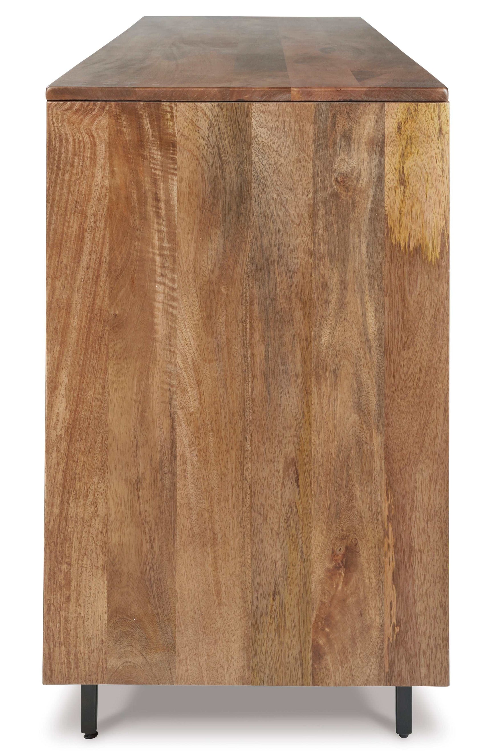 Kerrings Brown/Black/White Accent Cabinet (Online Special Price) - Ornate Home