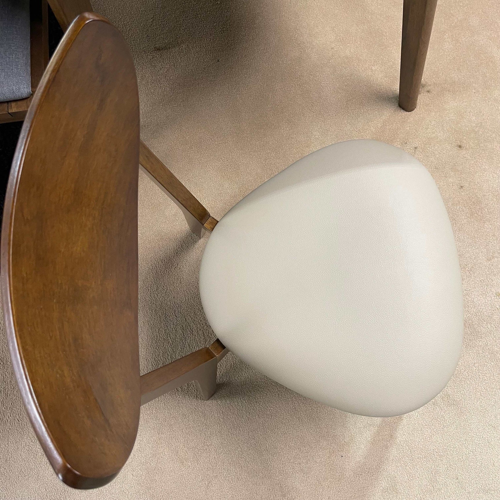 Kersey Beige & Chestnut Dining Side Chairs (Set of 2) - Ornate Home