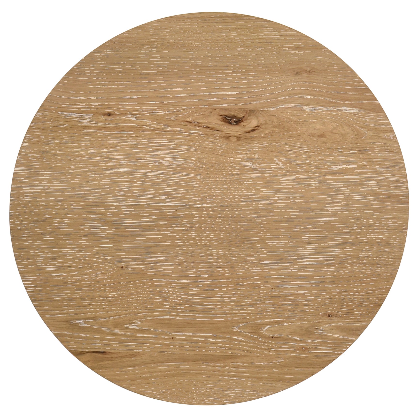 Kessler Light Oak 2-piece Round Sculptural Wood Coffee Table Set - Ornate Home