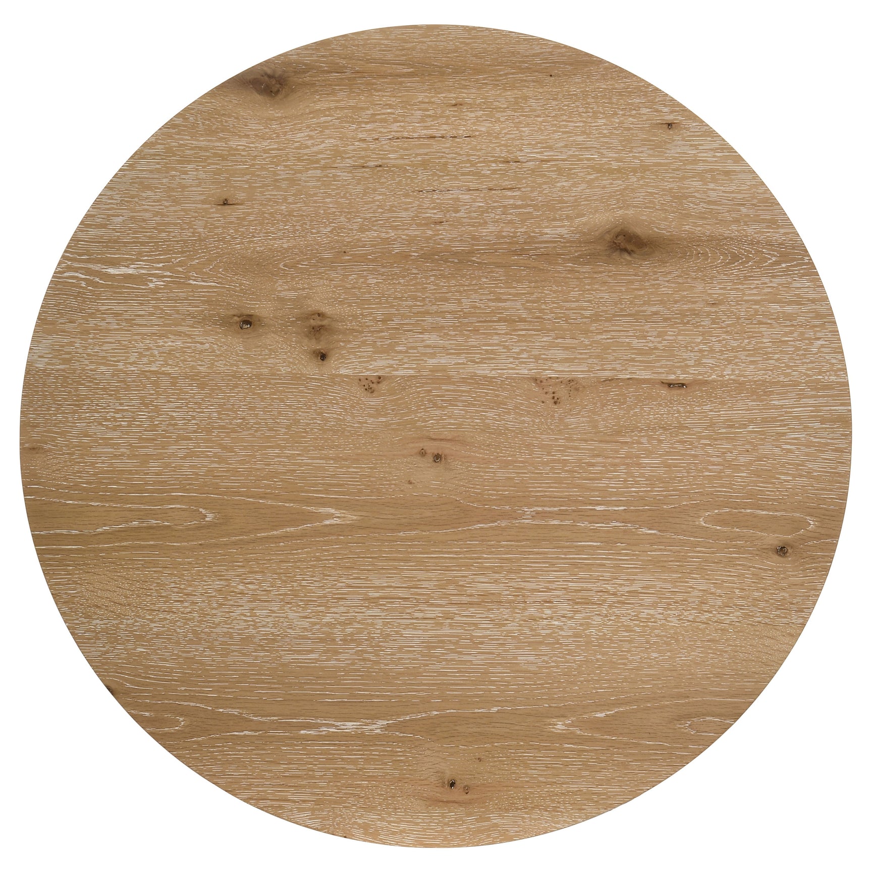 Kessler Light Oak 2-piece Round Sculptural Wood Coffee Table Set - Ornate Home
