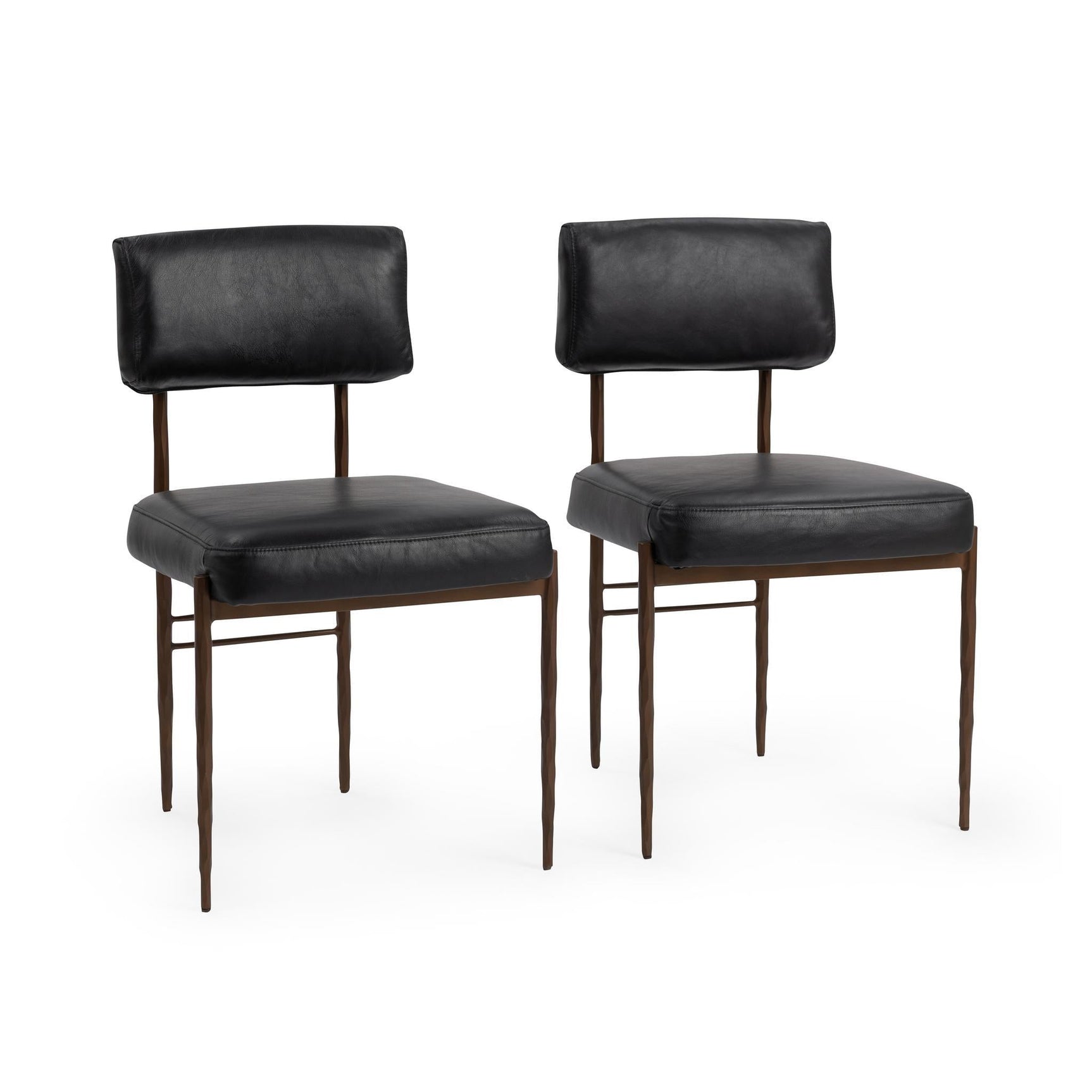 Kester Jet Black Dining Chair (Set of 2) - Ornate Home