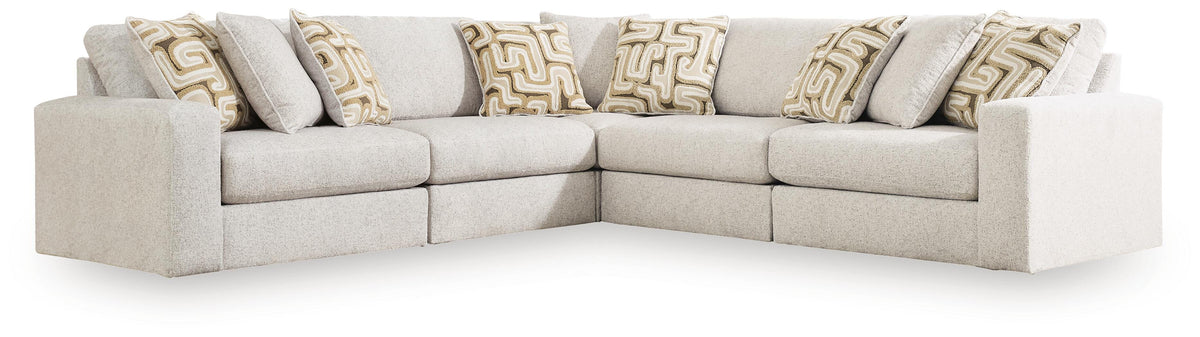 Kestrie Feathered 5-Piece Sectional - Ornate Home