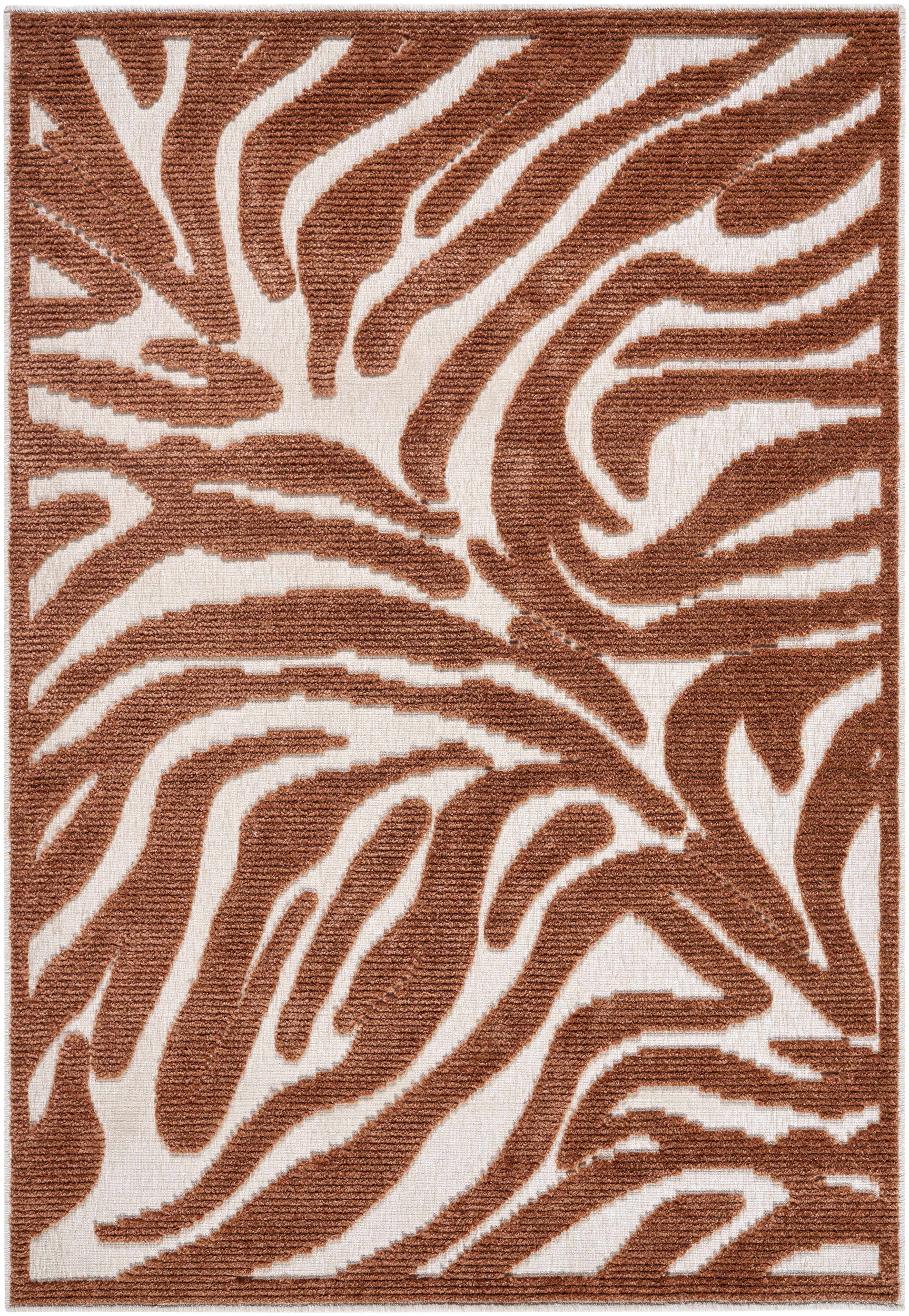 Keto Brown Washable Area Rug - Ornate Home