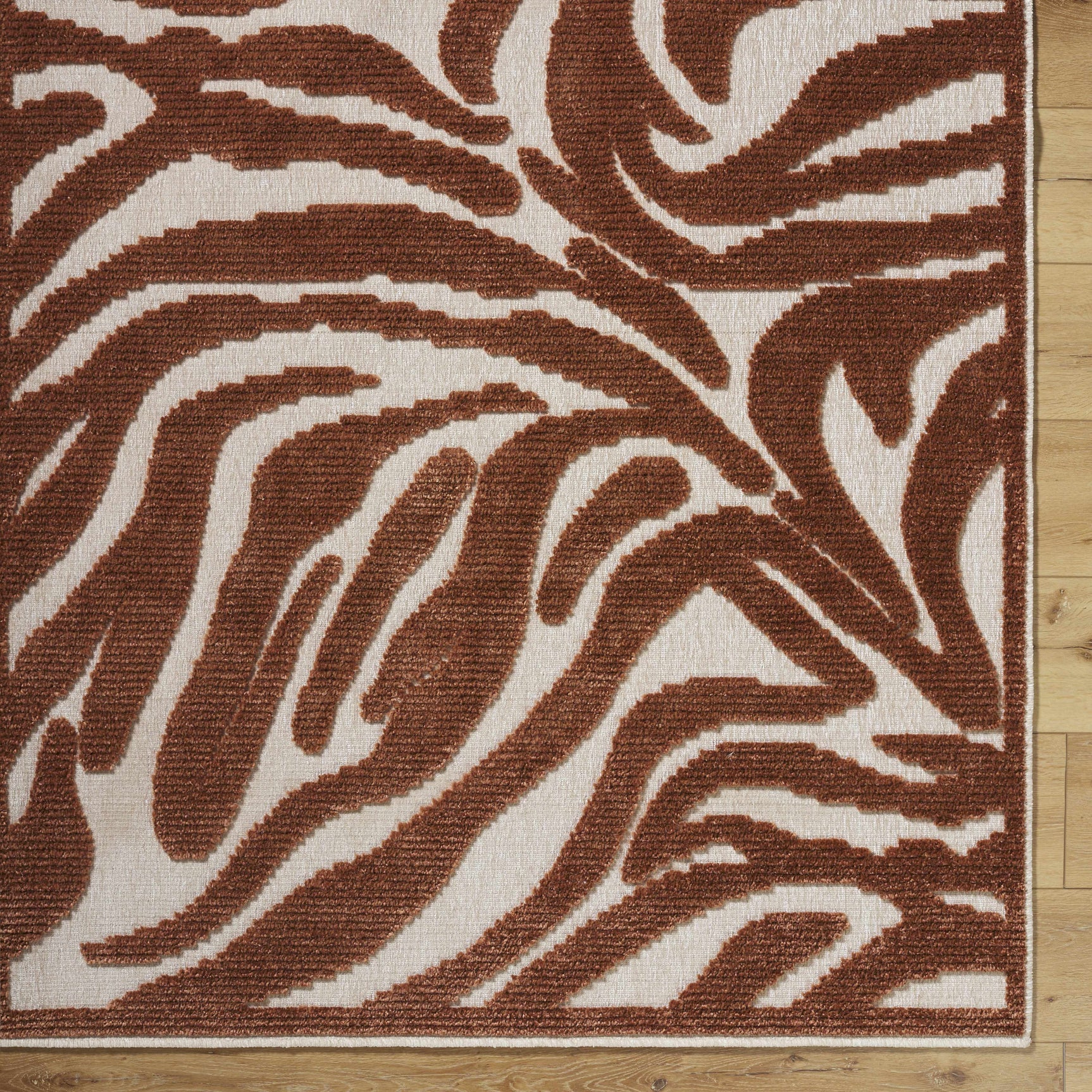Keto Brown Washable Area Rug - Ornate Home