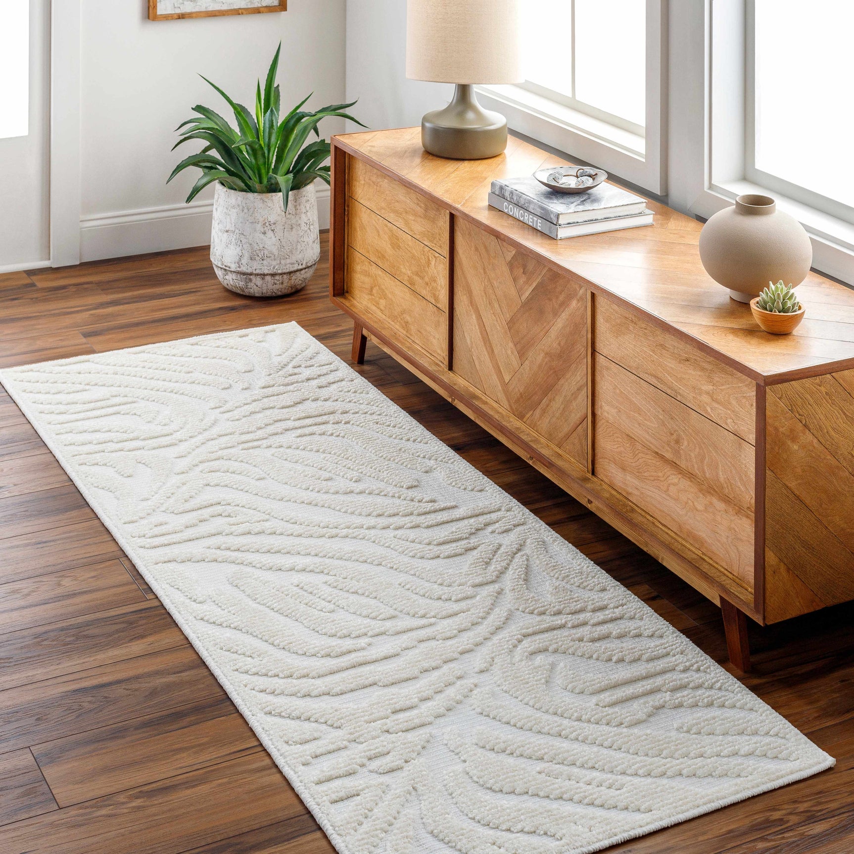 Keto Cream 3D Zebra Rug - Clearance - Ornate Home