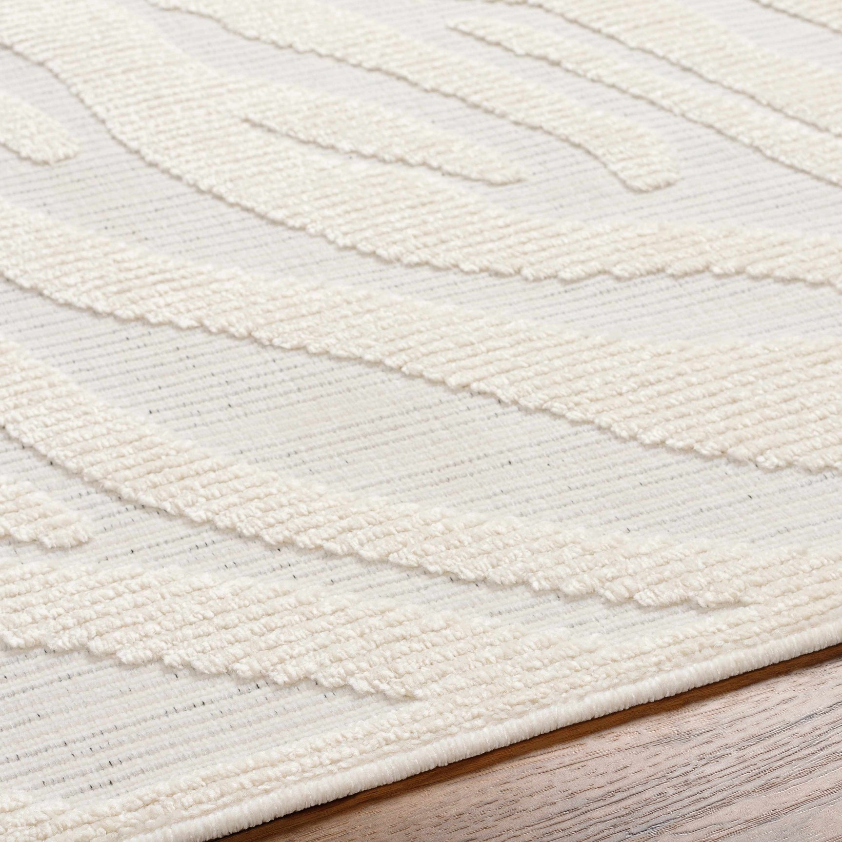 Keto Cream 3D Zebra Rug - Clearance - Ornate Home