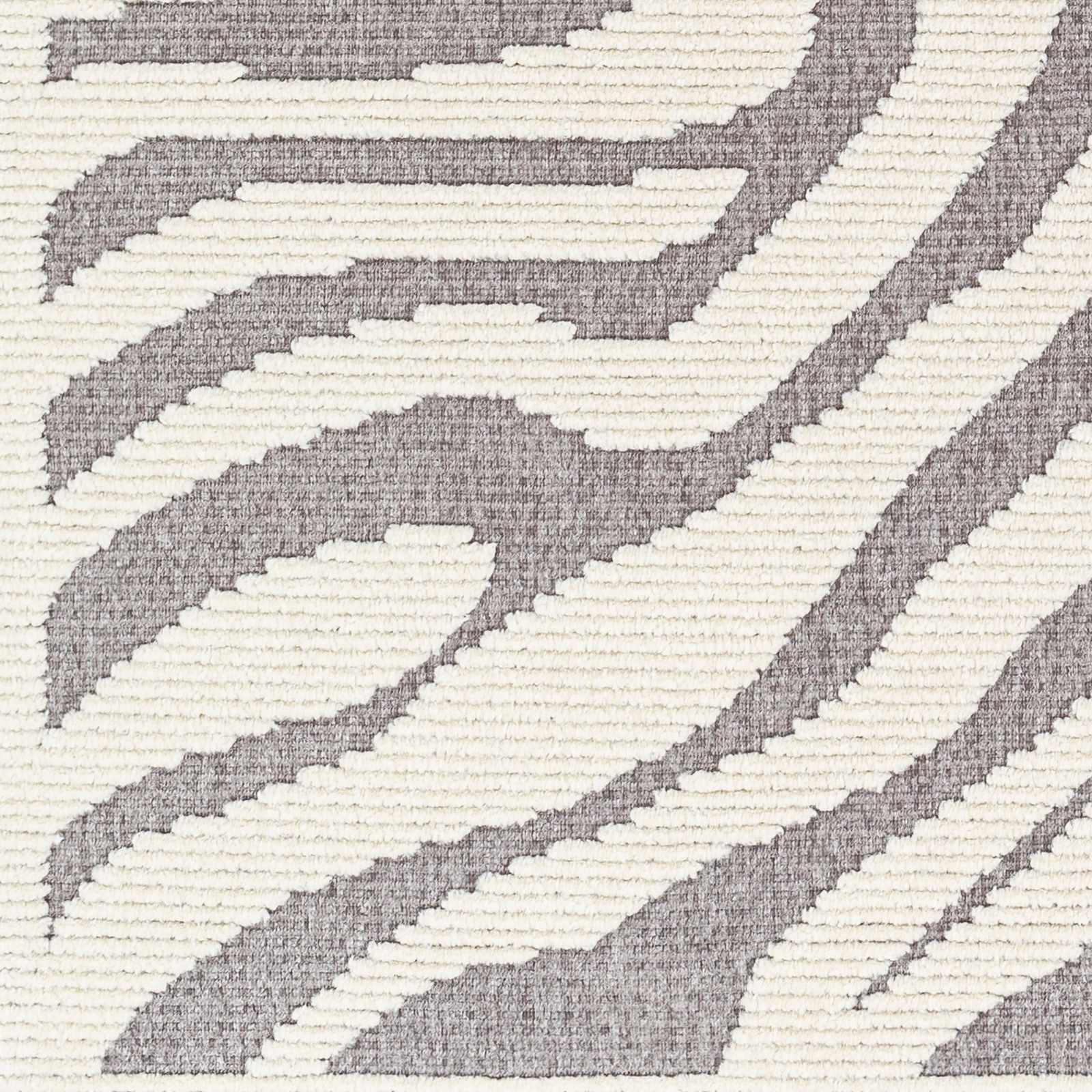 Keto Gray Zebra Rug - Clearance - Ornate Home