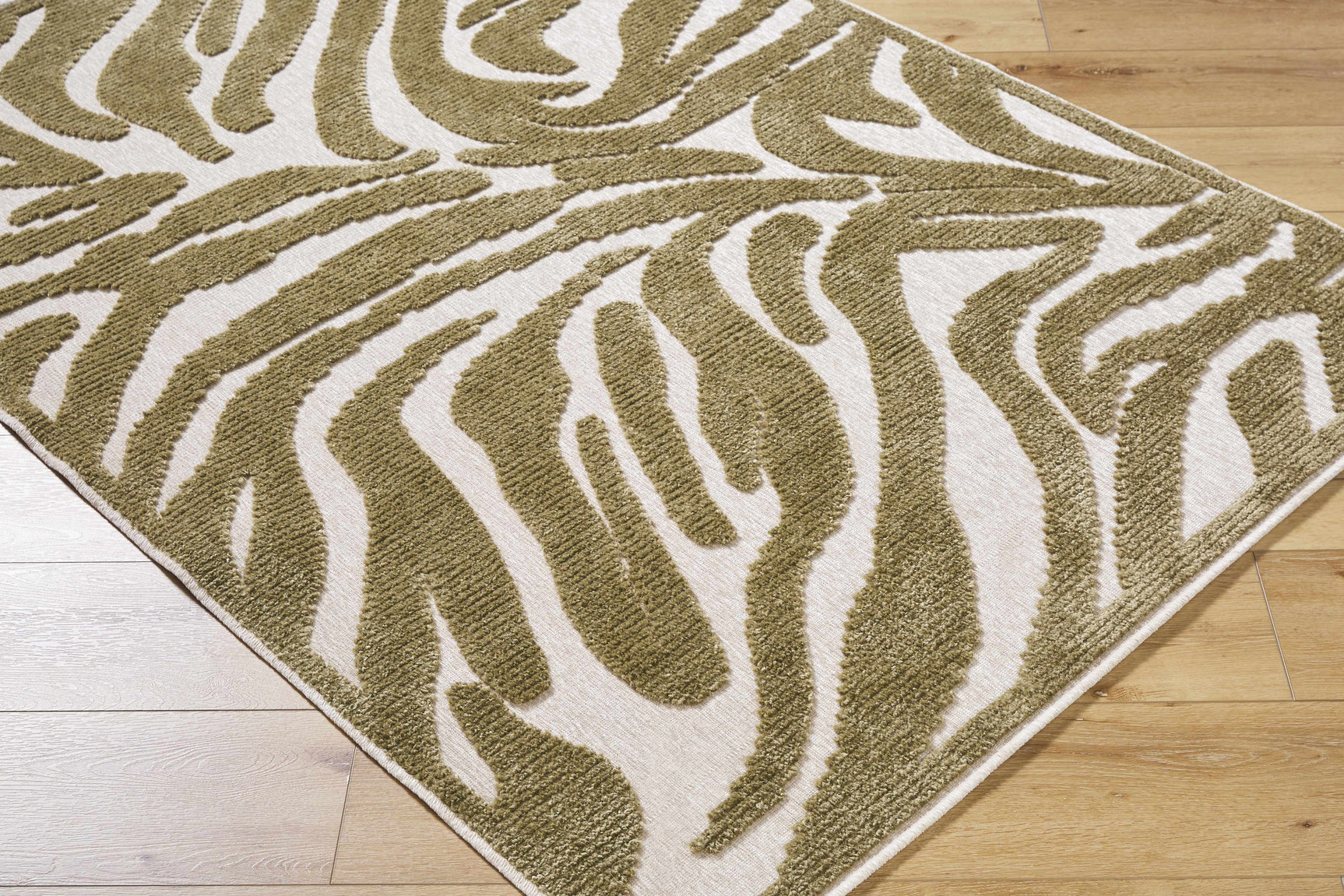 Keto Olive Washable Area Rug - Ornate Home