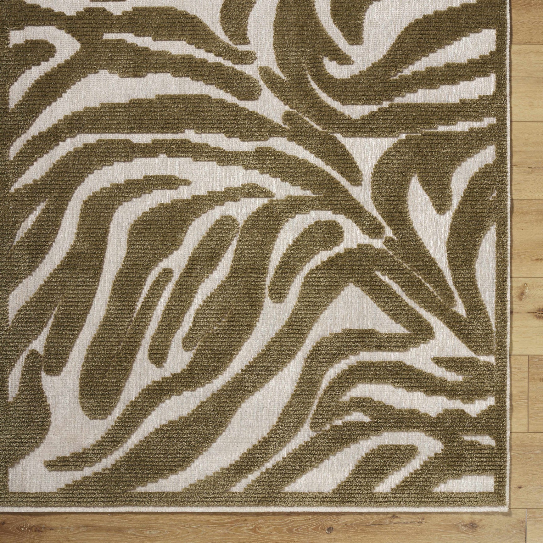 Keto Olive Washable Area Rug - Ornate Home