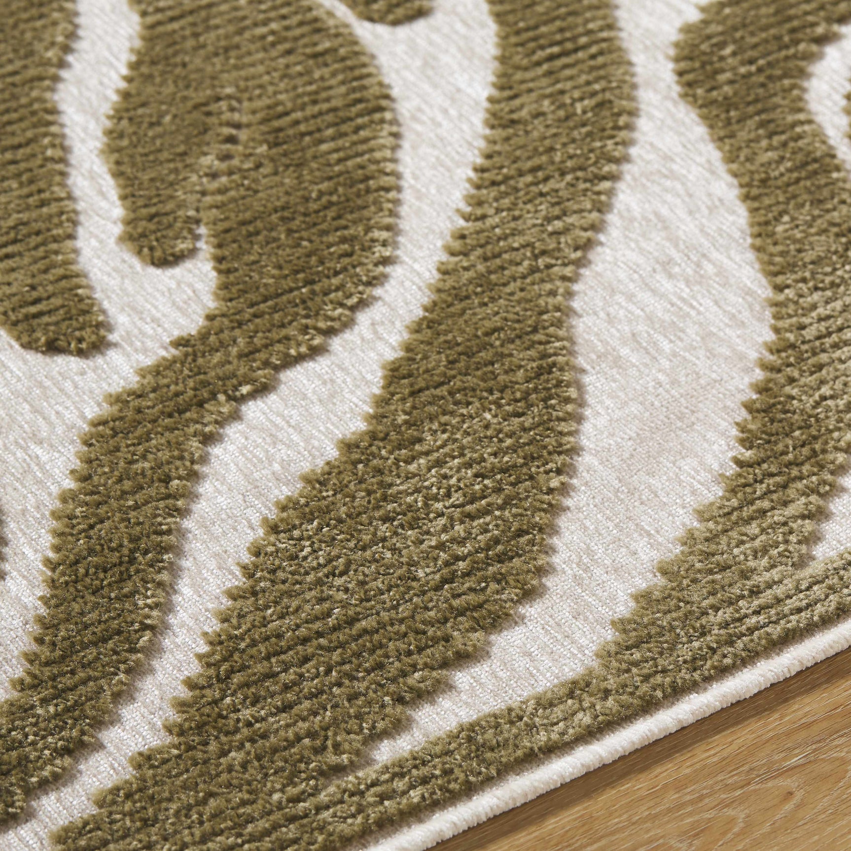 Keto Olive Washable Area Rug - Ornate Home