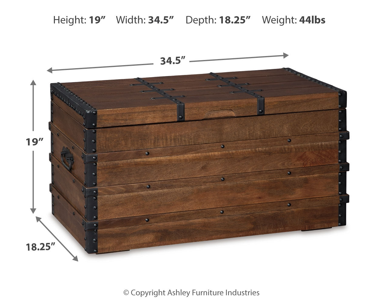 Kettleby Storage Trunk (Online Special Price) - Ornate Home